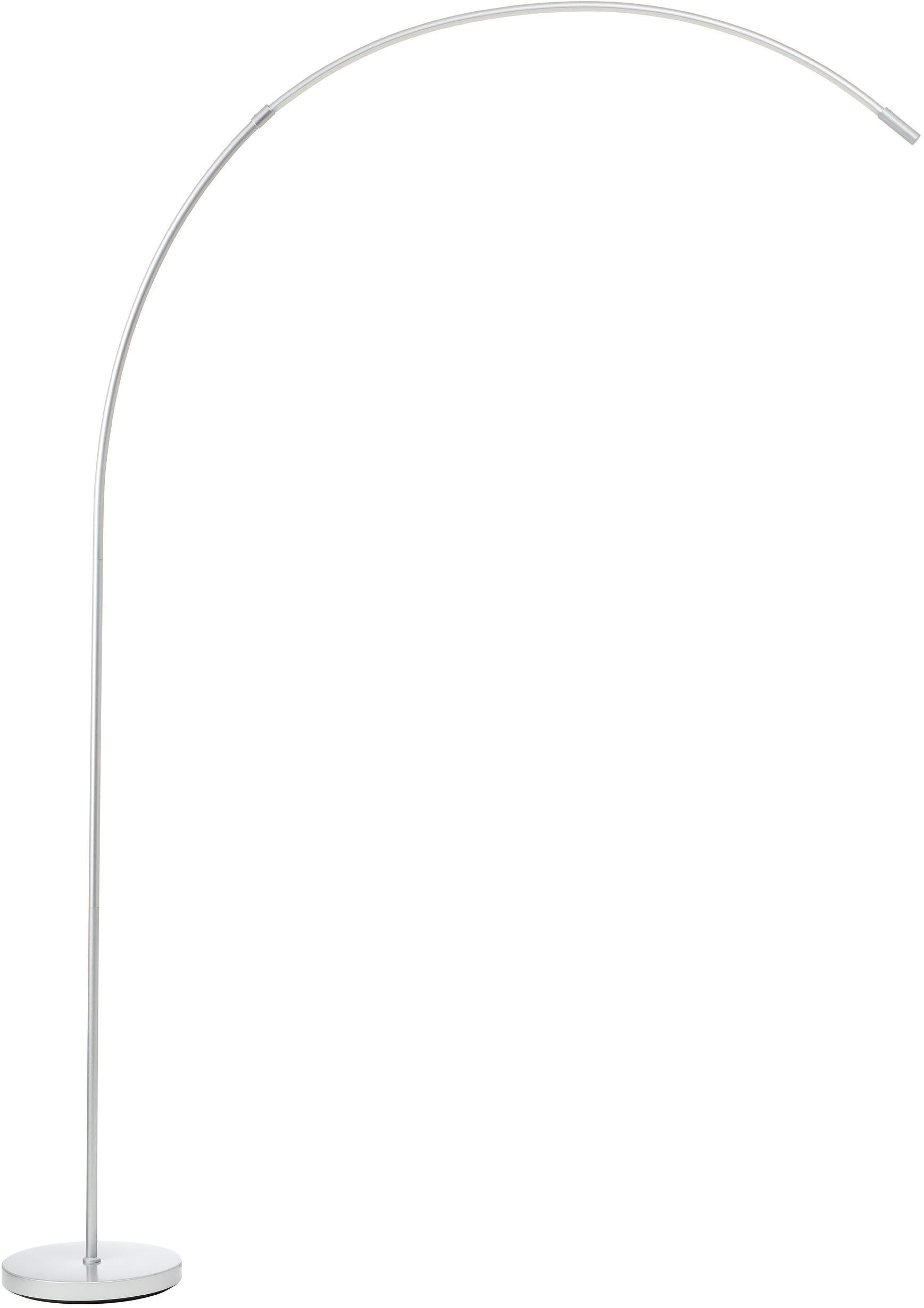 OTTO home Bogenlampe Irria, Farbsteuerung, LED fest integriert, warmweiß - kaltweiß, 179 cm, 1300 lm, 3000-6500 K, dimmbar, CCT