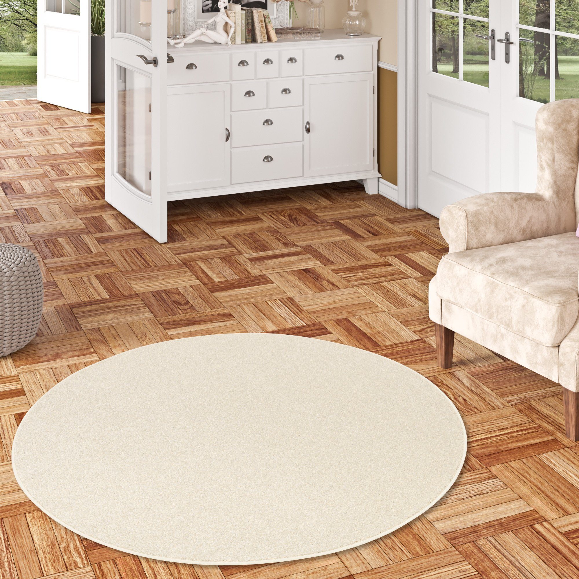 Snapstyle Veloursteppich Hochflor Velours Teppich Luna günstig online kaufen