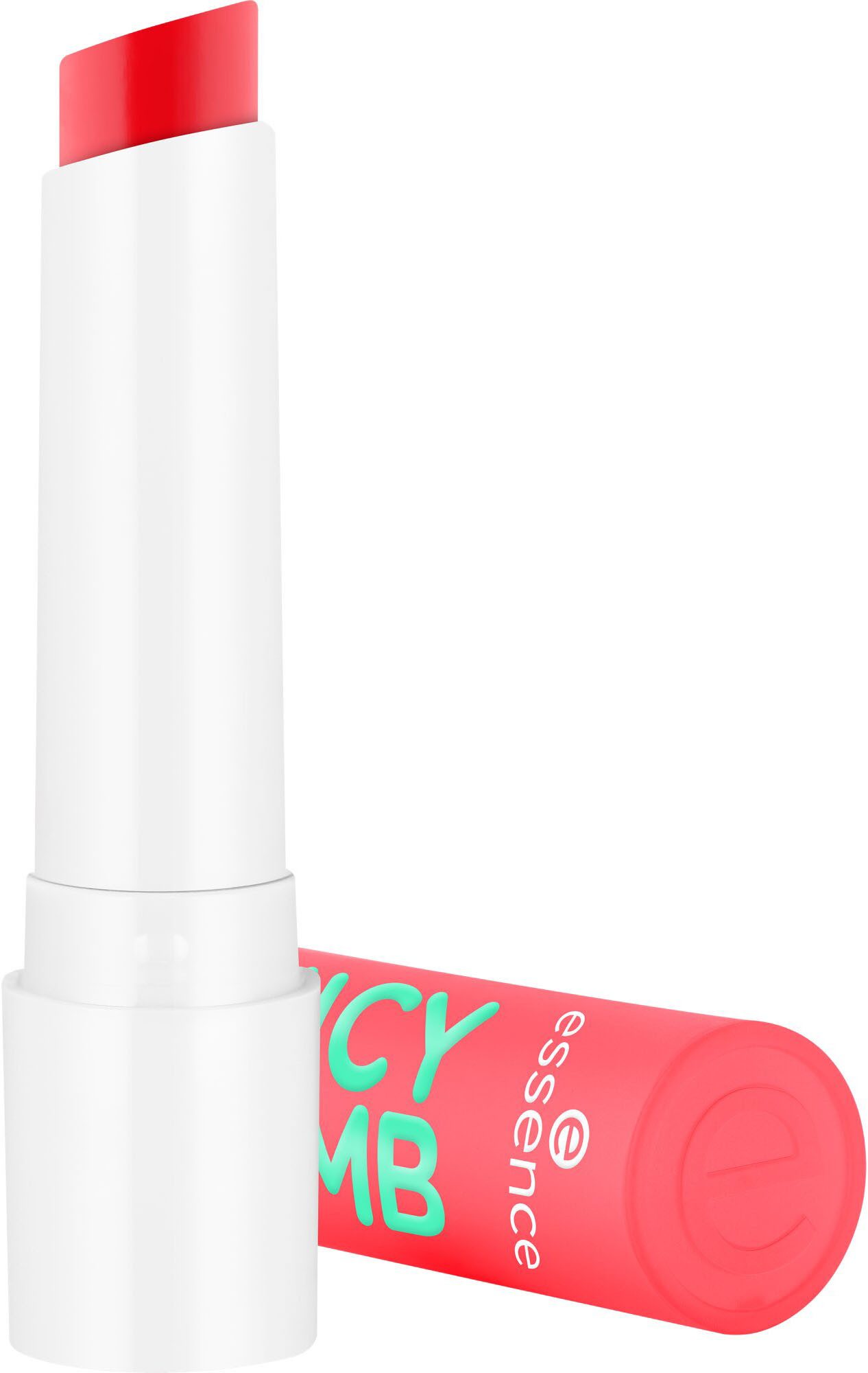 Essence Lippenbalsam JUICY BOMB GLOSSY BUTTER BALM, 3-tlg., für weiche, glänzende Lippen