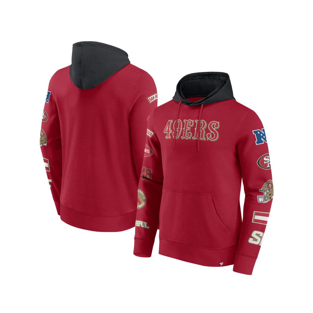 San Francisco 49ers Hoodie San Francisco 49ers Patched Out Fleece Hoodie
