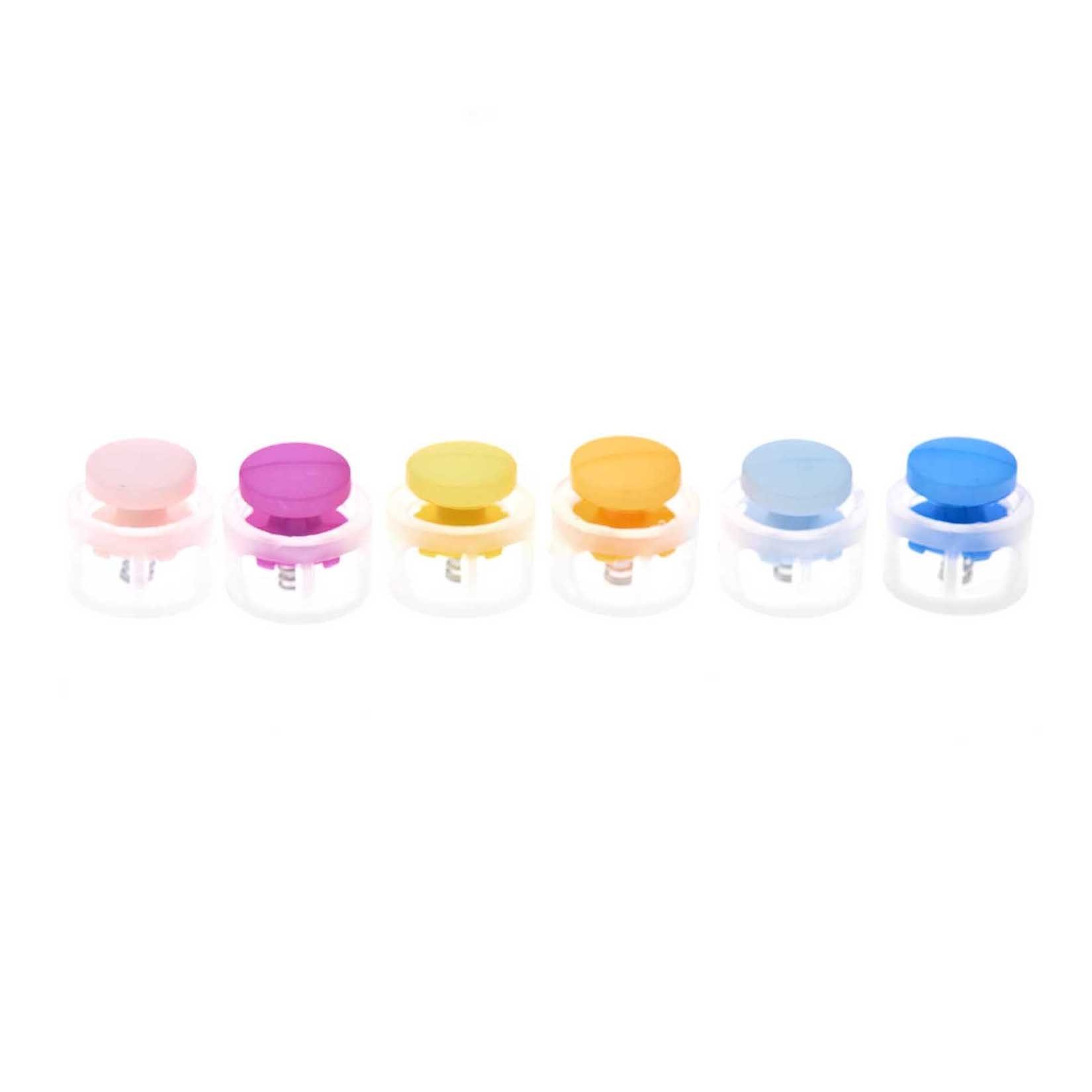 Rico Design Schmuckset itoshii Schmuck-Verschlüsse, Transparent 6 Stück
