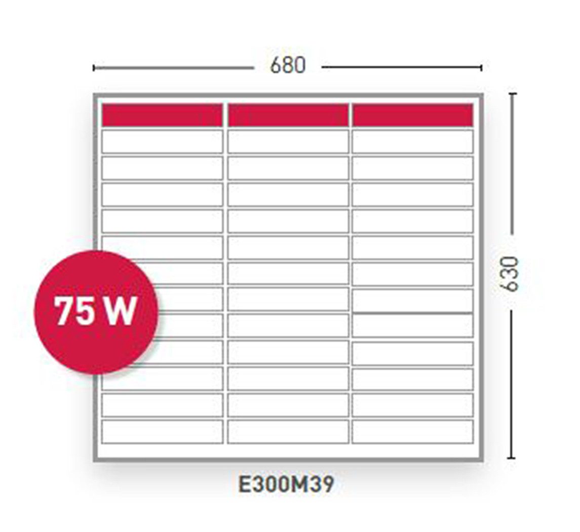 Solara Solarmodul DCsolar EcoLux-Serie 75Wp 680x630, 75 W, salzwasserresistent