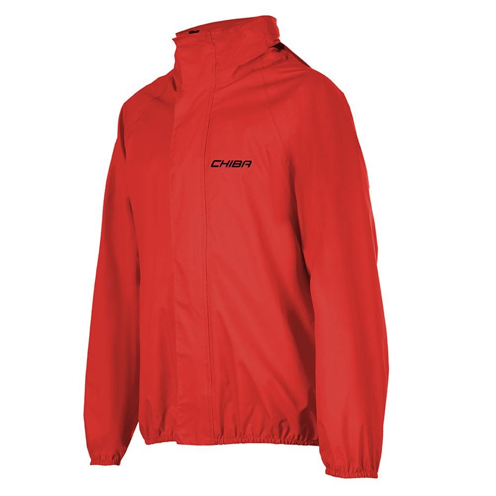 Chiba Fahrradjacke CHIBA Regenjacke Rain Kids - wasserdicht, winddicht & atmungsaktiv, ro