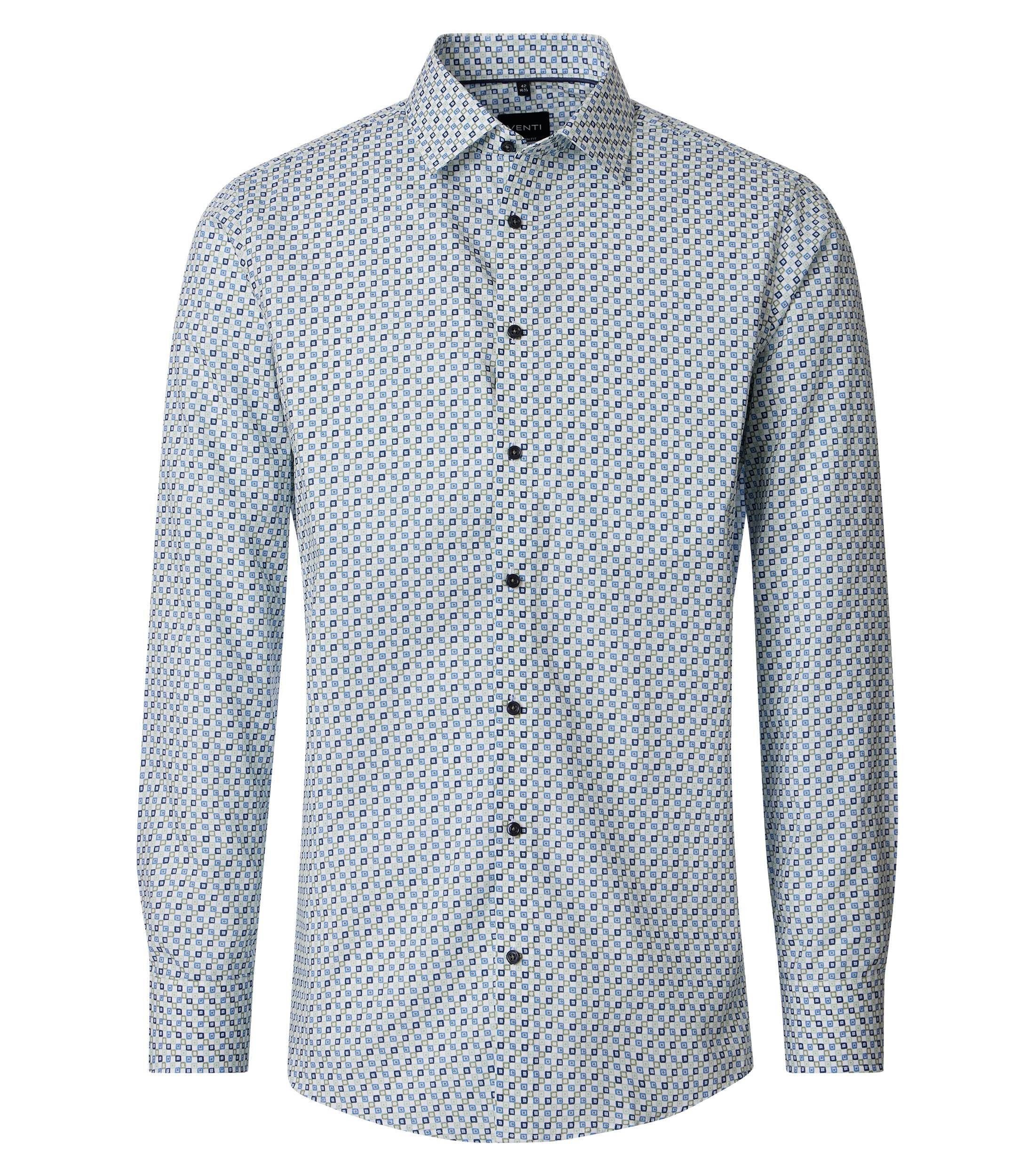 Businesshemd VENTI Businesshemd Langarm Print