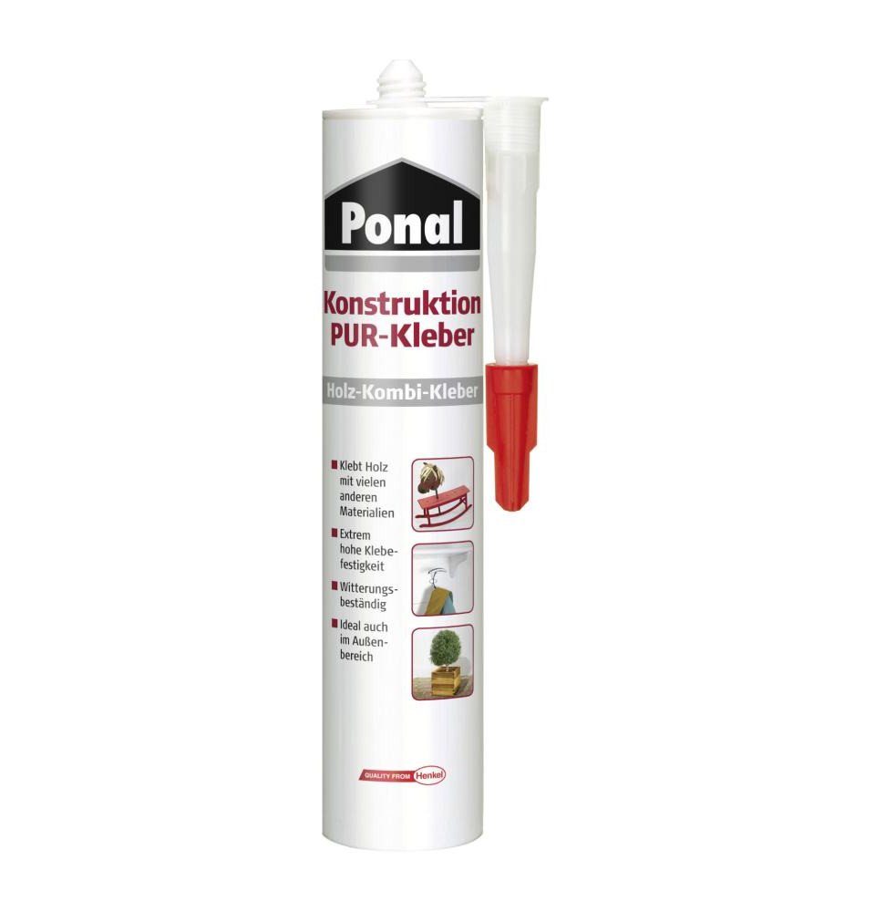 Ponal Umleimer Ponal Konstruktion PUR-Kleber 530 g Kartusche