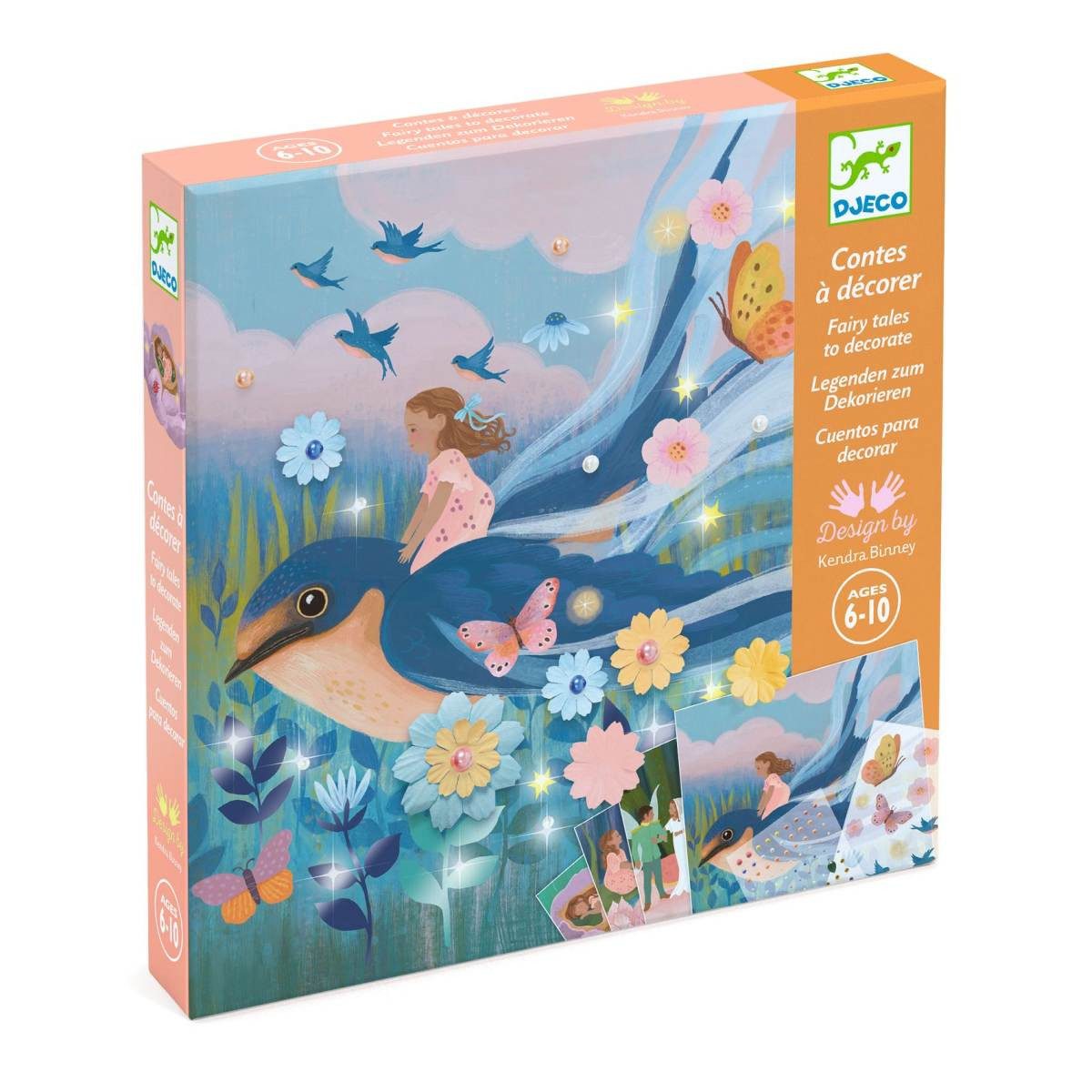 DJECO Sticker Djeco Sticker Märchen