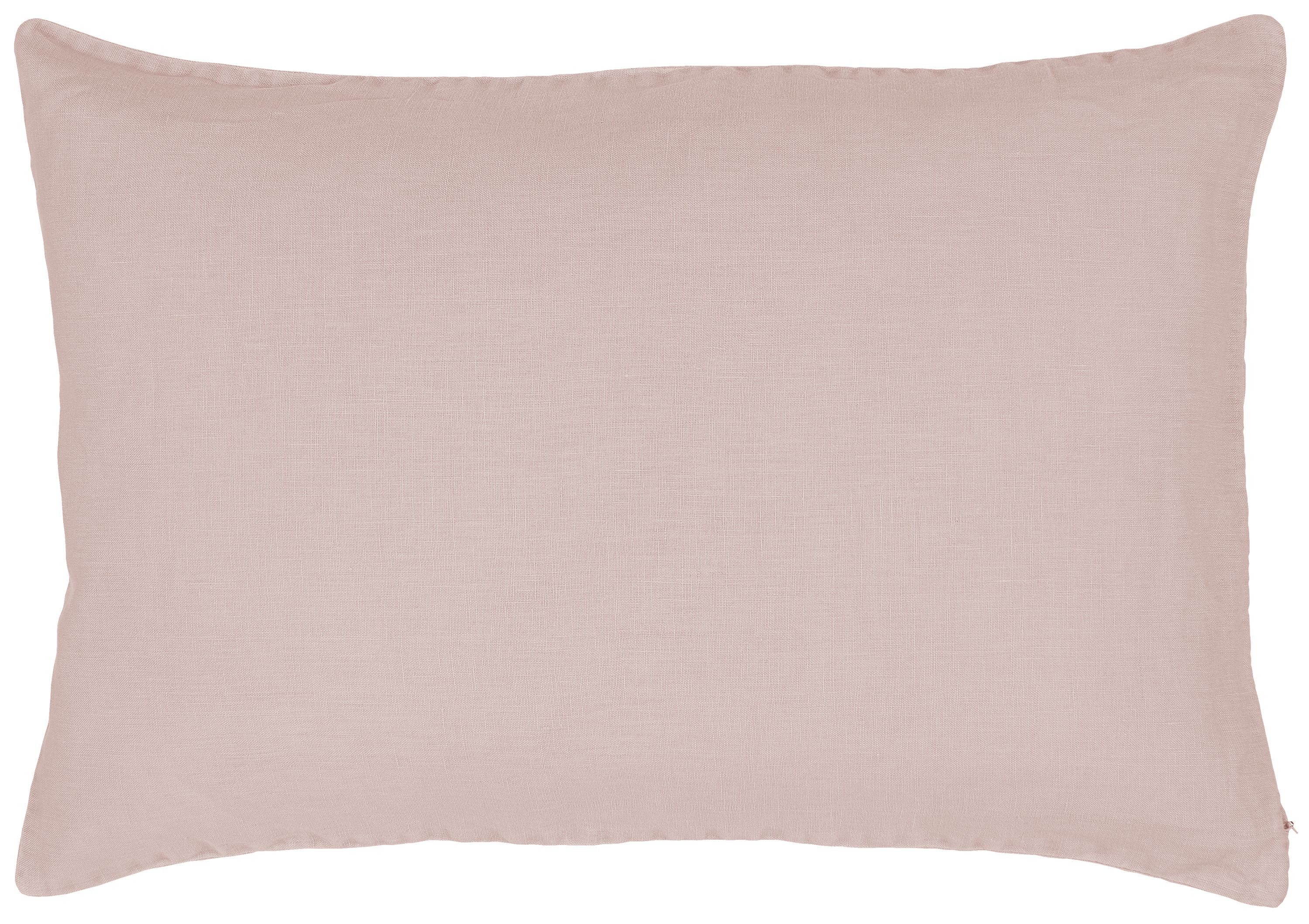 Ib Laursen Kissenbezug Kissenhülle Kissenbezug Leinen Rosa 60x40cm Ib Laursen 6201-96