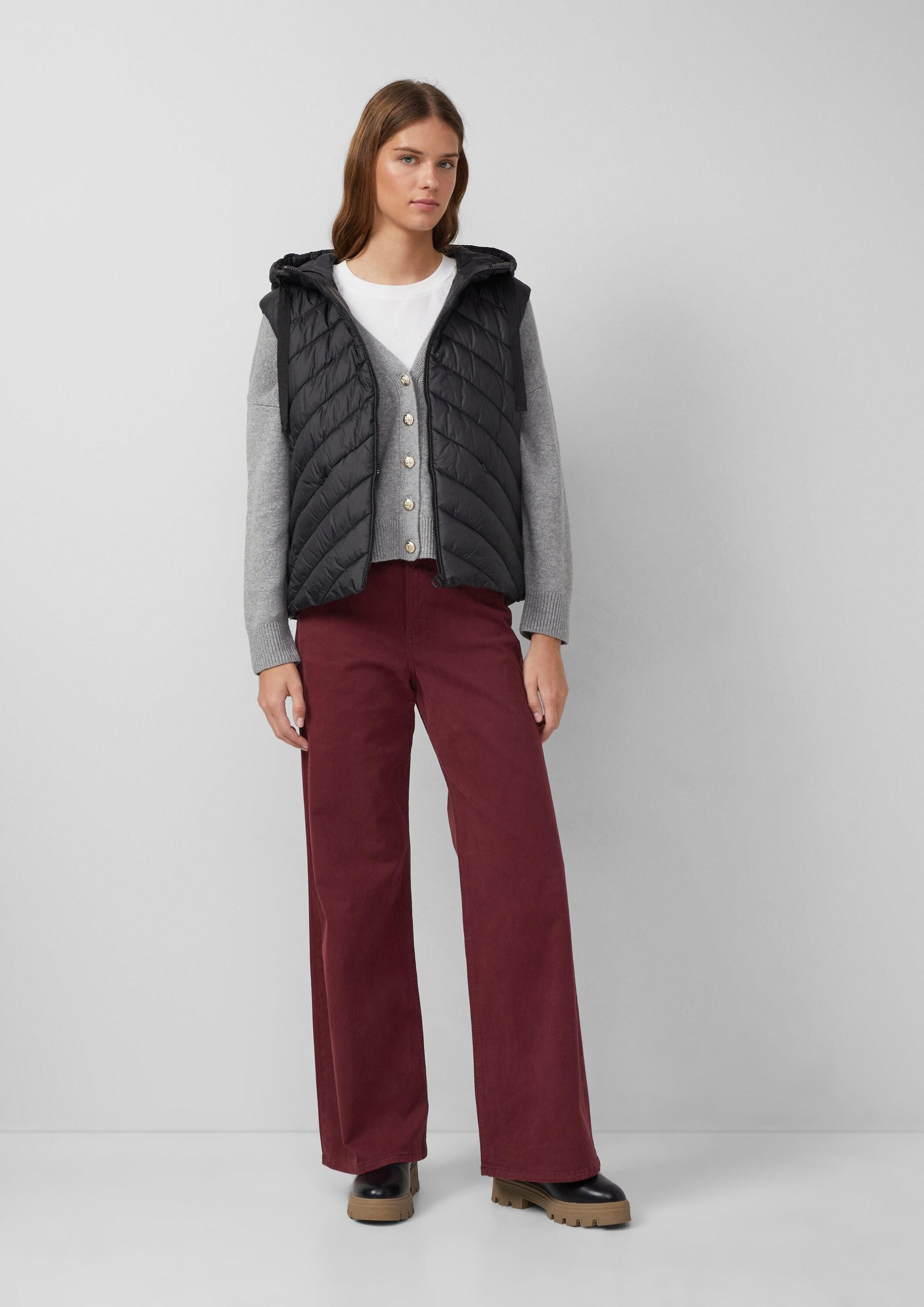 s.Oliver Weite Jeans Jeans-Hose SURI Coloured Jeans Suri / Regular Fit / High Rise / Wide Leg