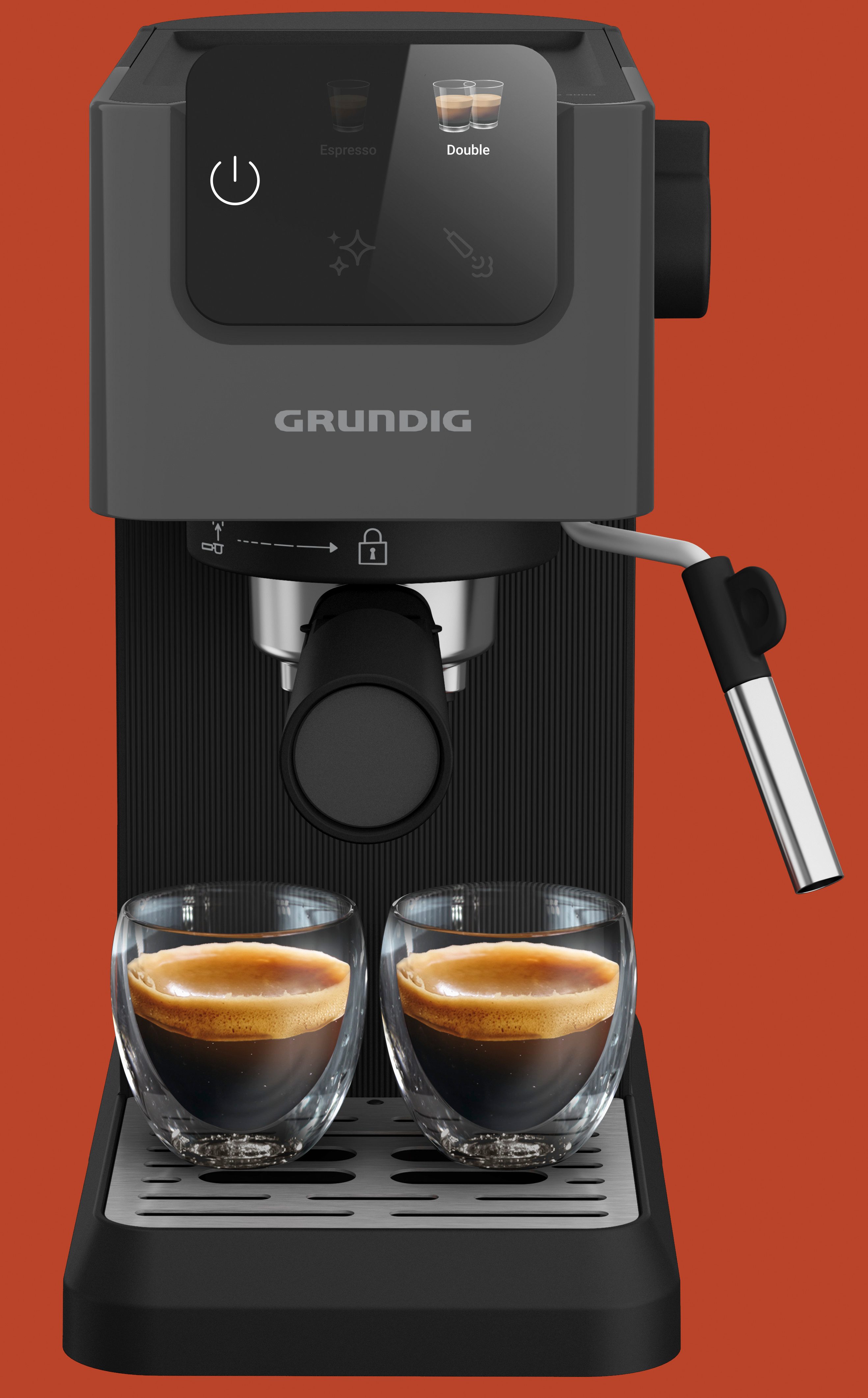 Grundig Espressomaschine KSM 4330, mit Touch-Display