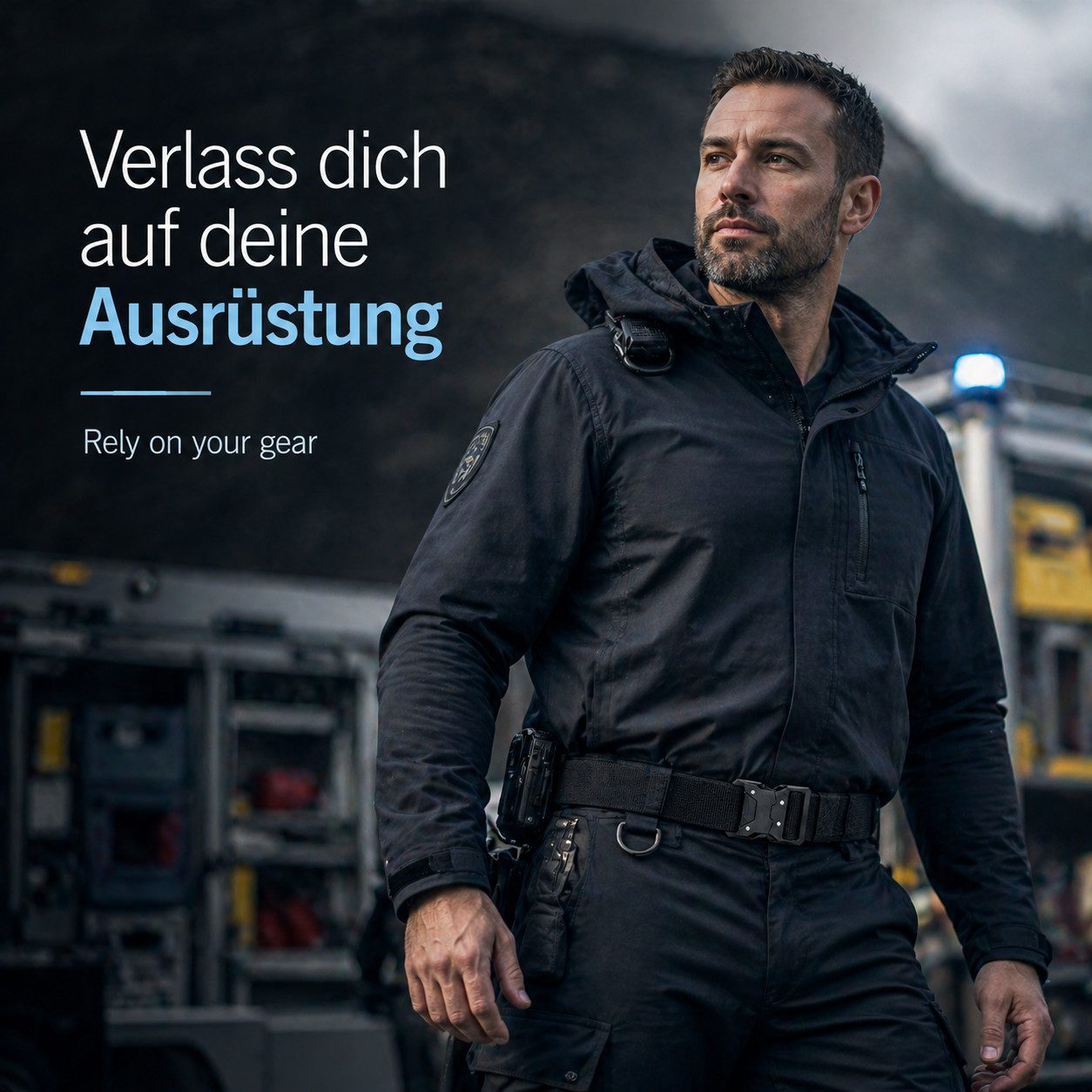 shenky Hüftgürtel 2er Set schwarzer Gürtel Männer Rettungsdienst Gürtel Arbeitsgürtel (Bundeswehr Polizei, Taktischer Gürtel) Feuerwehr Gürtel – Bild 4 von 5
