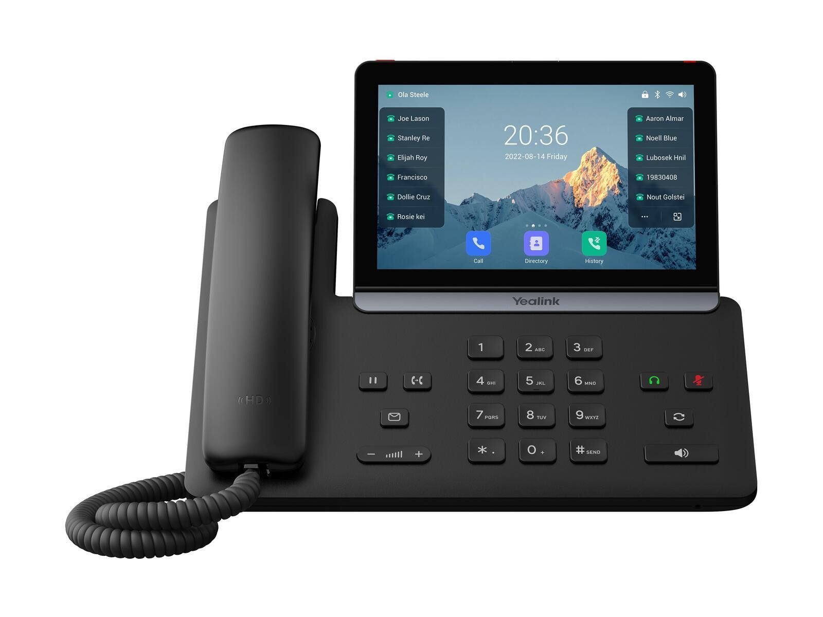 Yealink Yealink SIP-Telefon T88W Kabelgebundenes Telefon