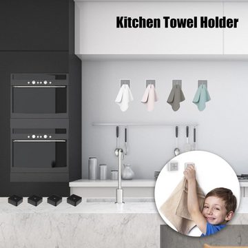Caterize Handtuchhalter Türhandtuchhalter Küche Geschirrtuchhalter Premium Handtuchhalter