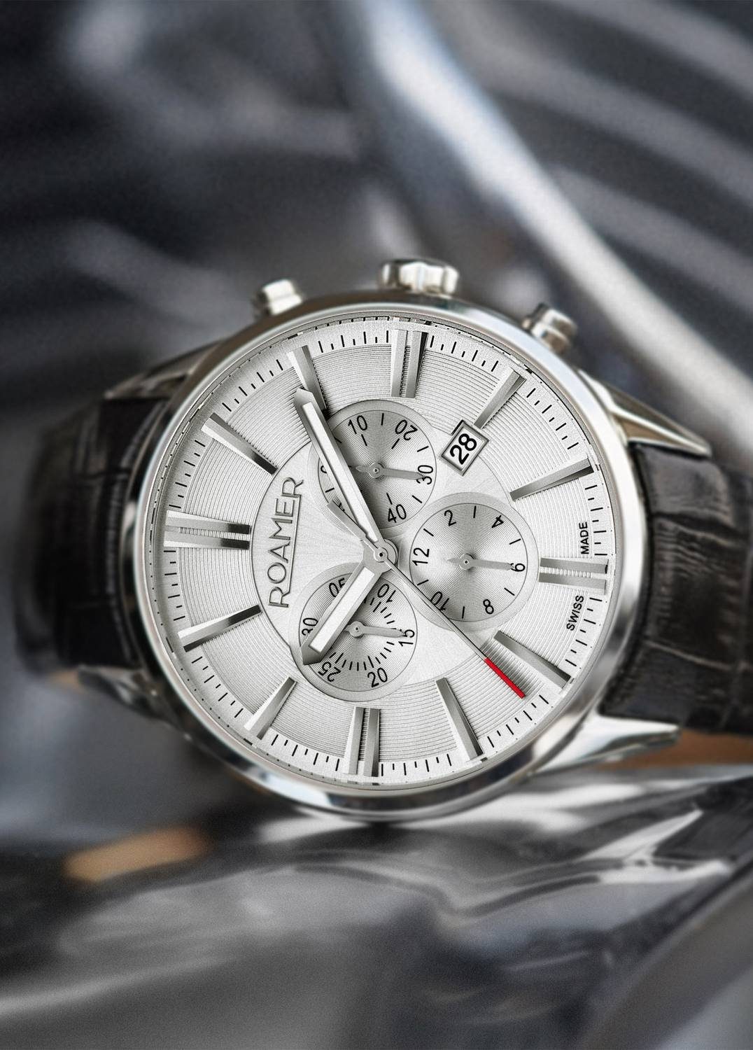 Roamer Superior Schweizer Uhr Chrono