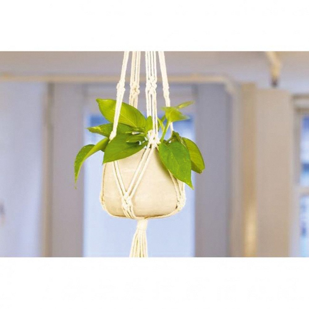 Heathside Trading Gartenpflege-Set Makrameaufhängung Übertopf günstig online kaufen