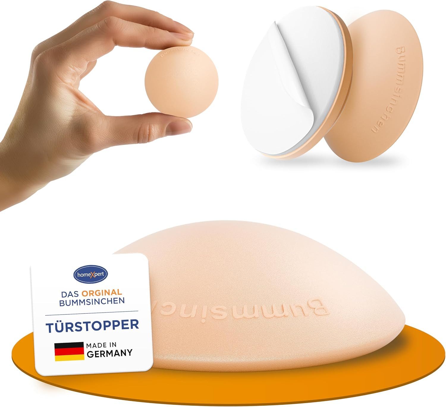 homeXpert Wandtürstopper Türpuffer BUMMSINCHEN 10-er Pack günstig online kaufen