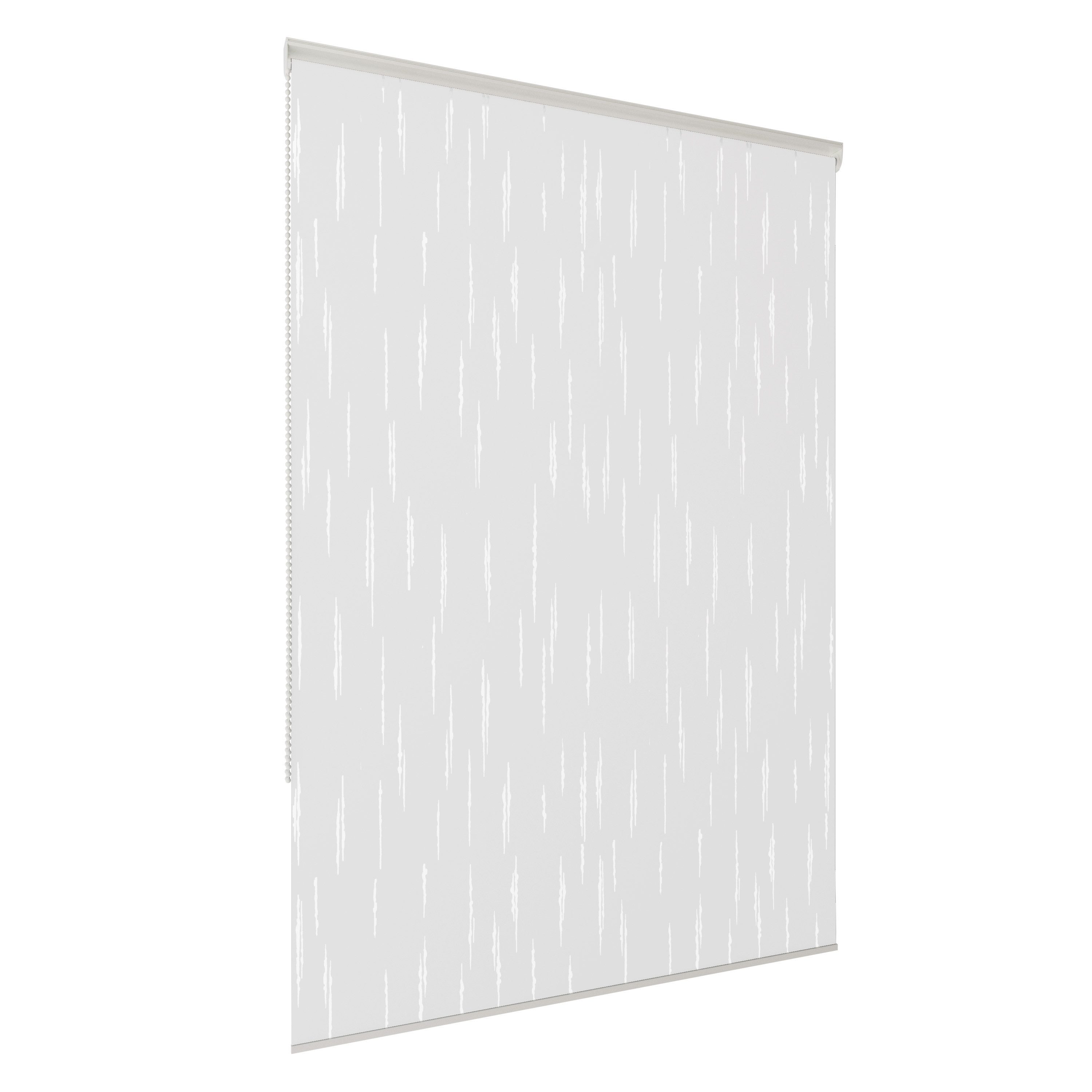 Aquabad® Duschrollo Vaskaflex Badewannenrollo Breite 100 cm, Muster: Tropfen, Breite: 100cm