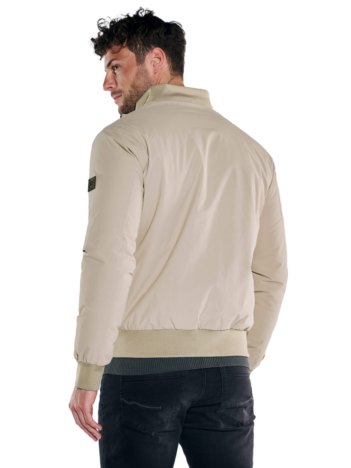 emilio adani Steppjacke Herren Übergangsjacke regular, Beige günstig online kaufen