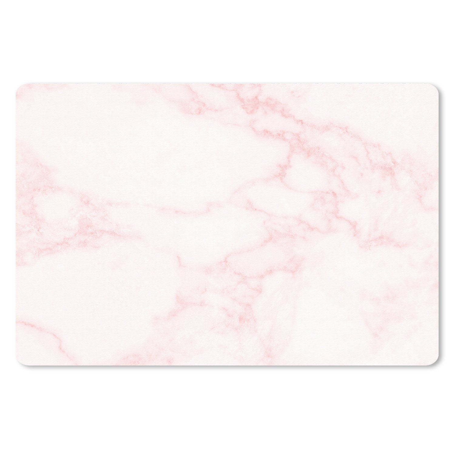 MuchoWow Mauspad Marmor - Textur - Rosa - Schick (1-St), Mauspad XXL, Schreibtischunterlage groß, Gaming Setup, 90x60 cm