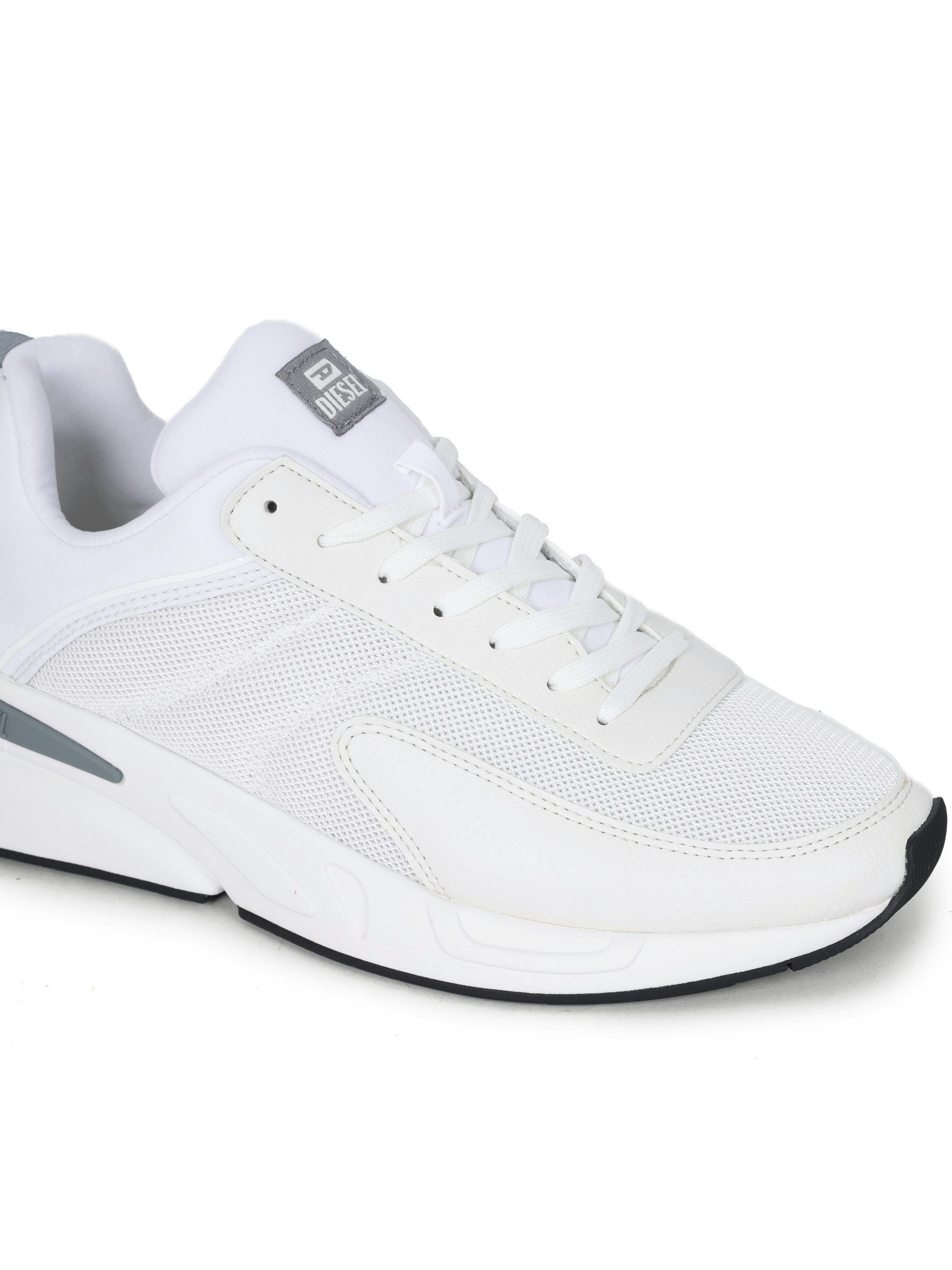 Diesel Low Top Mesh Sneaker - S-SERENA LOW Sneaker mit Overlays in Leder-Optik