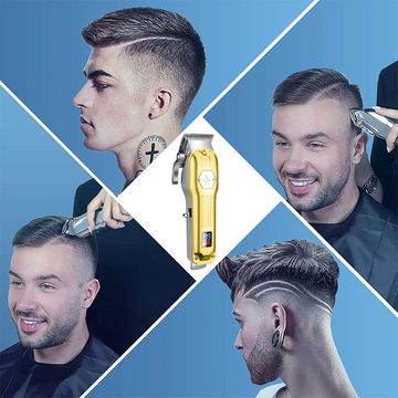 Jioson Haar- und Bartschneider Haarschneider Set für Herren Professionell Beauty-Trimmer