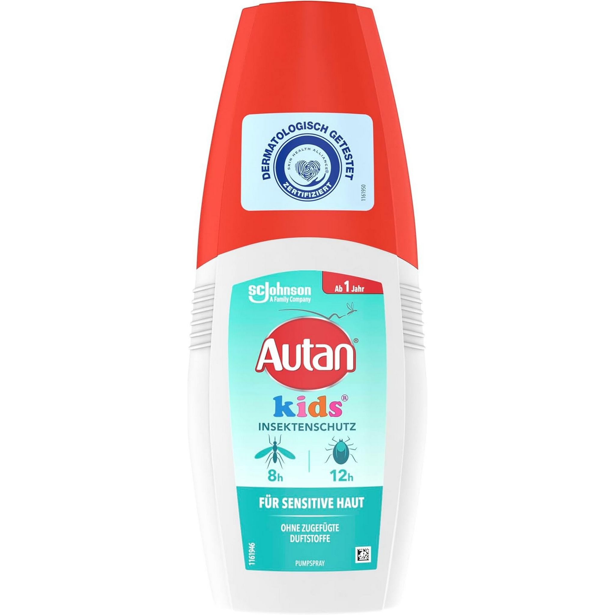 Autan Insektenschutz-Spray Autan Kids Pumpspray 100ml gegen Mücken und Zecken