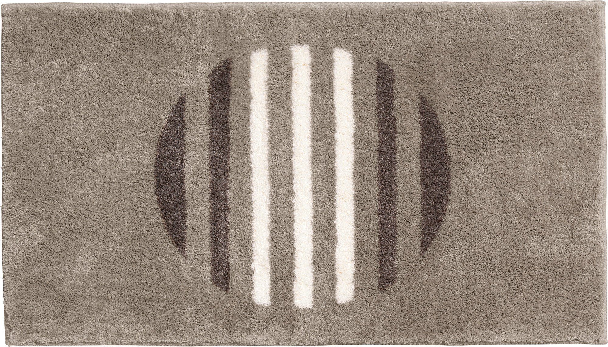 Erwin Müller Badematte Badematte "Matala", Höhe 20 mm, eckig, Streifen/Kreise/Grafik