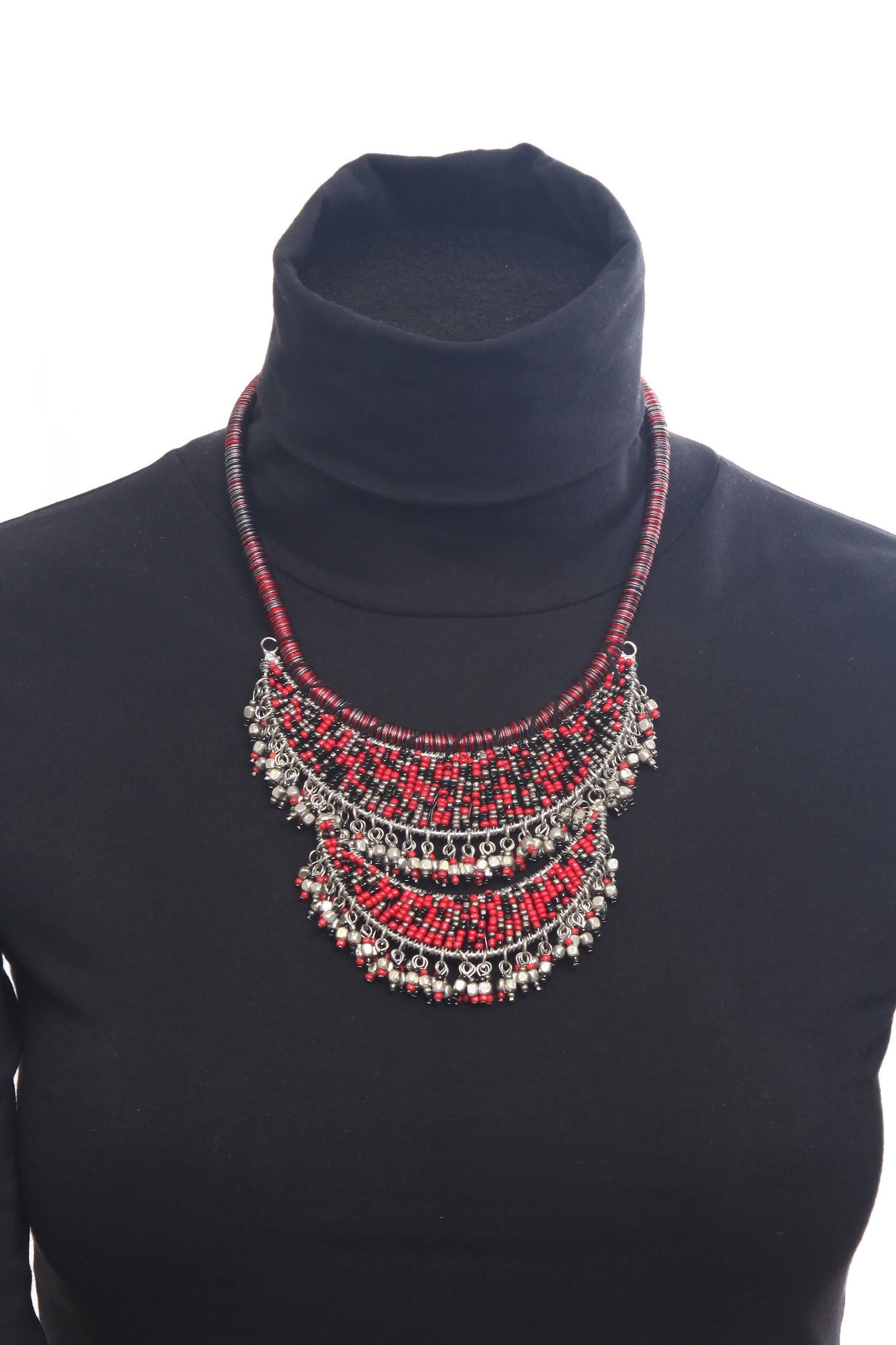 COLLEZIONE ALESSANDRO Statementkette Lucia, Kette mit tausend Perlen