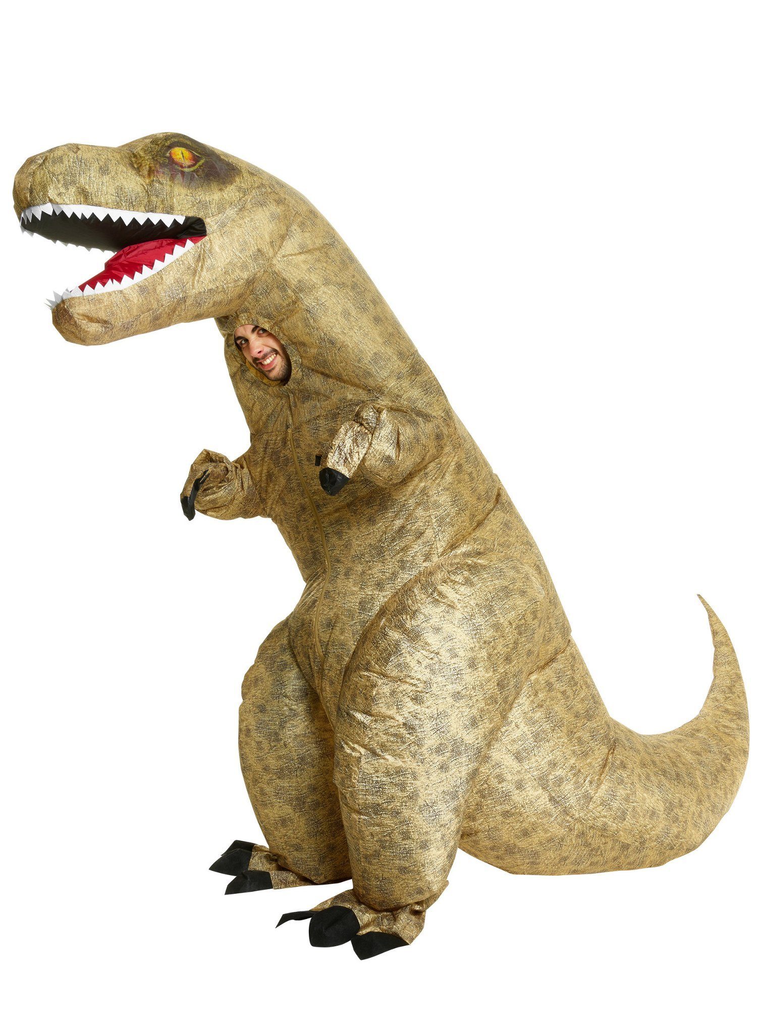 Morphsuits Kostüm »Riesen Dino«, Das mächtigste Dinosaurier Kostüm seit der  Kreidezeit