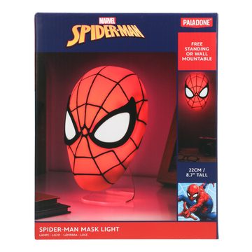 Paladone LED Dekofigur Marvel Spiderman Maske Leuchte, LED fest integriert