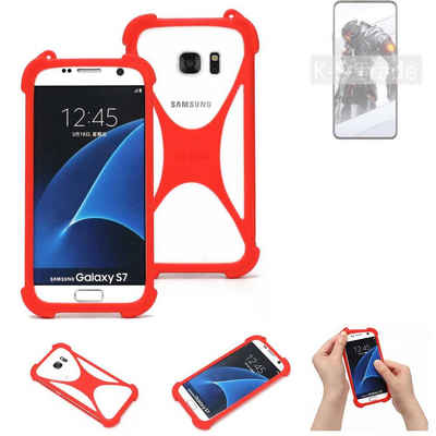 K-S-Trade Handyhülle für nubia Red Magic 7S Pro, Handy-Hülle Schutz-Hülle Bumper Silikon Schutz Hülle Cover Case