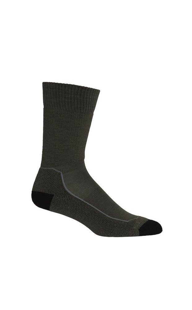Icebreaker Wandersocken Crew Anatomica Hike Medium Cushion (Merinowolle, strapazierfähig)