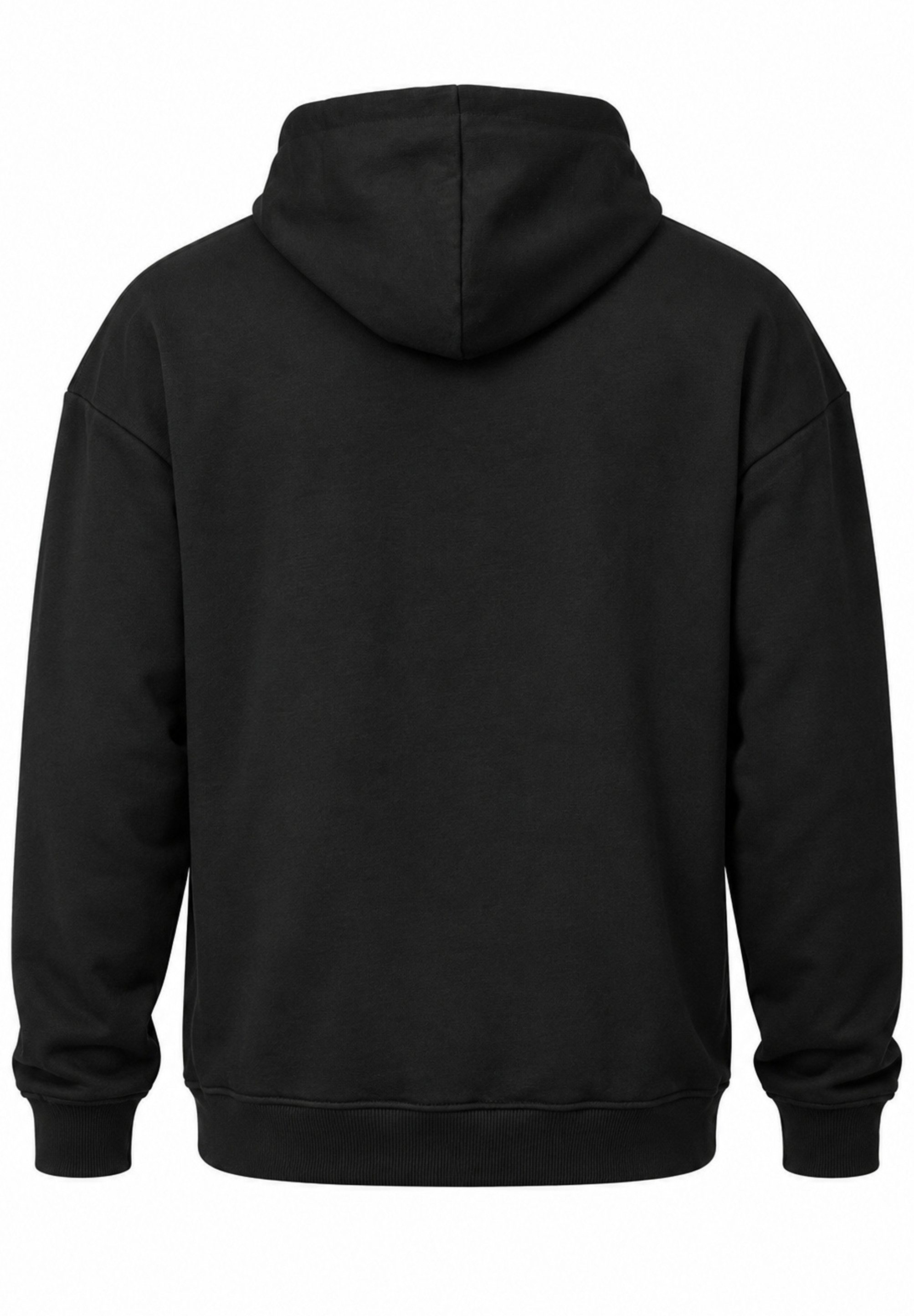 SOULSTAR Hoodie S2OSAN Herren Oversize Kapuzenpullover mit Button Pullover Sweater – Bild 2 von 2