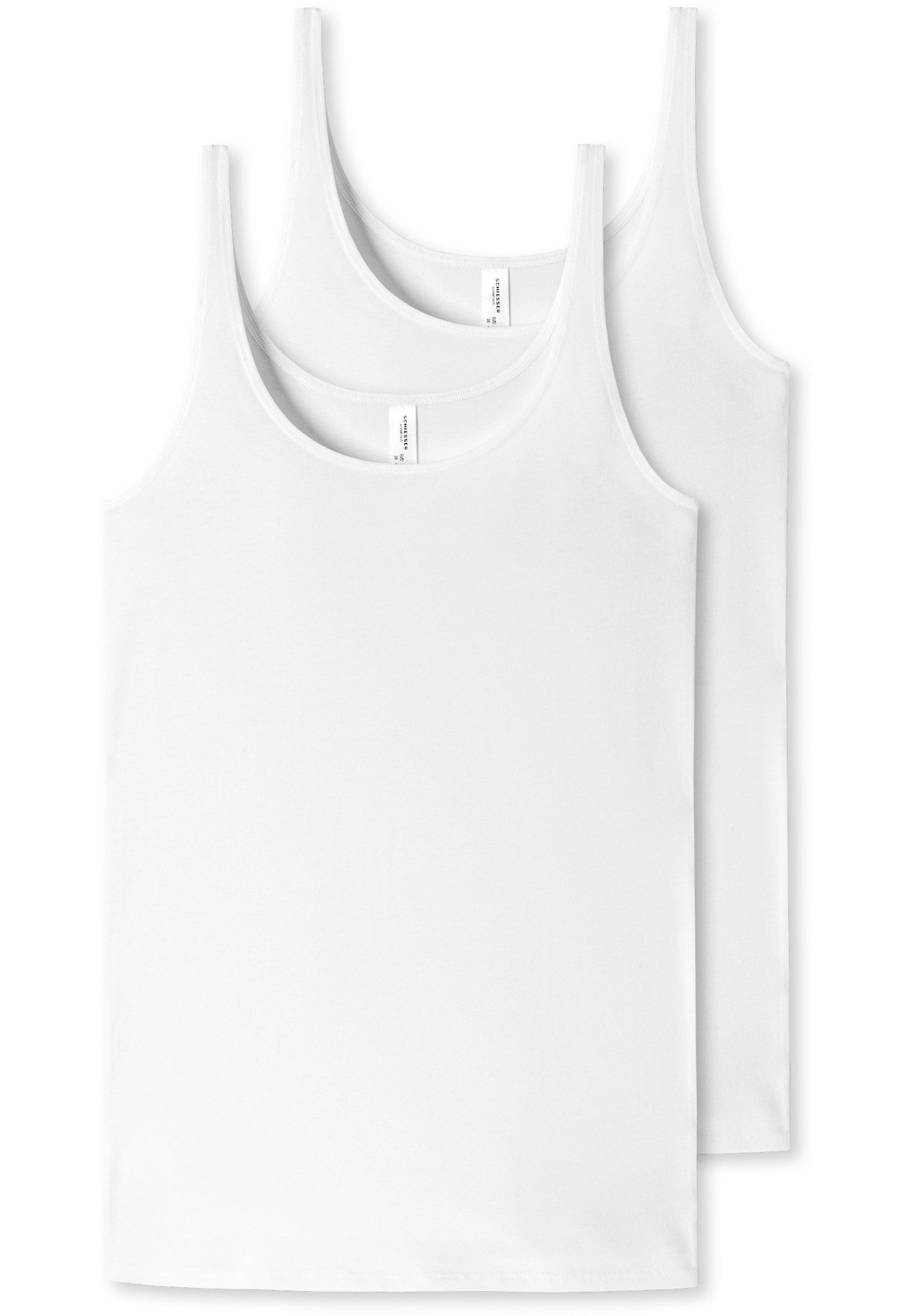 Schiesser Tanktop Schiesser diverse Damen Shirts (2-tlg) günstig online kaufen