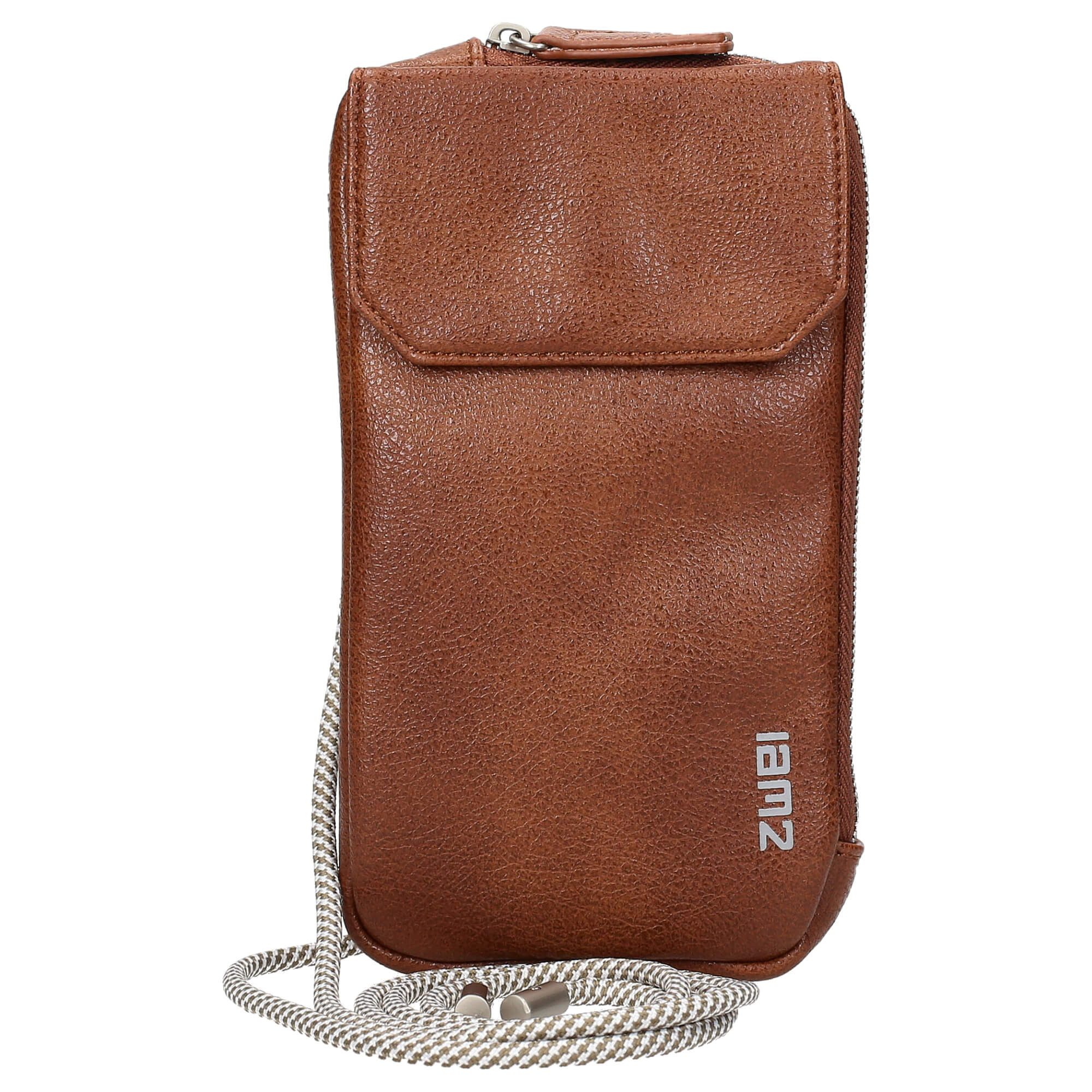 Zwei Handytasche Mademoiselle MP30 - Handytasche 19 cm (cognac)