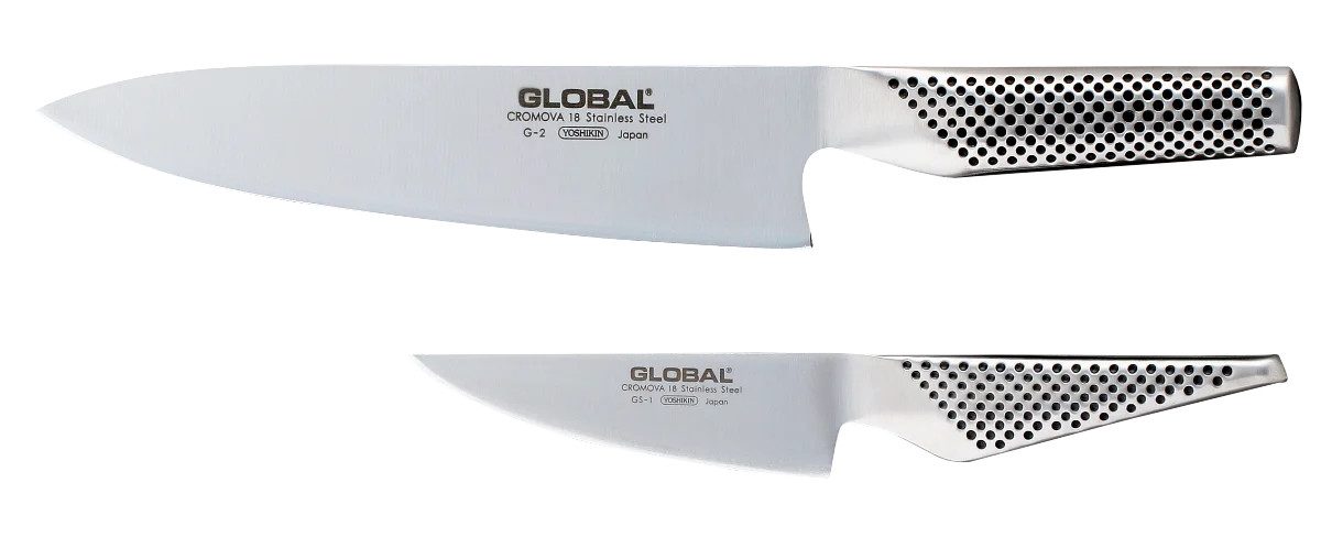 GLOBAL Messer-Set Global G-201 Messerset 2 teilig, G-201