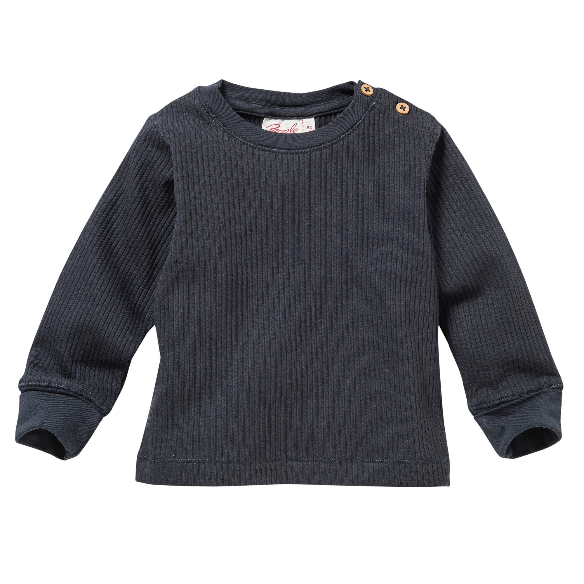 People Wear Organic Langarmshirt für Mädchen und Jungs im 2er Pack Bio Baumwolle