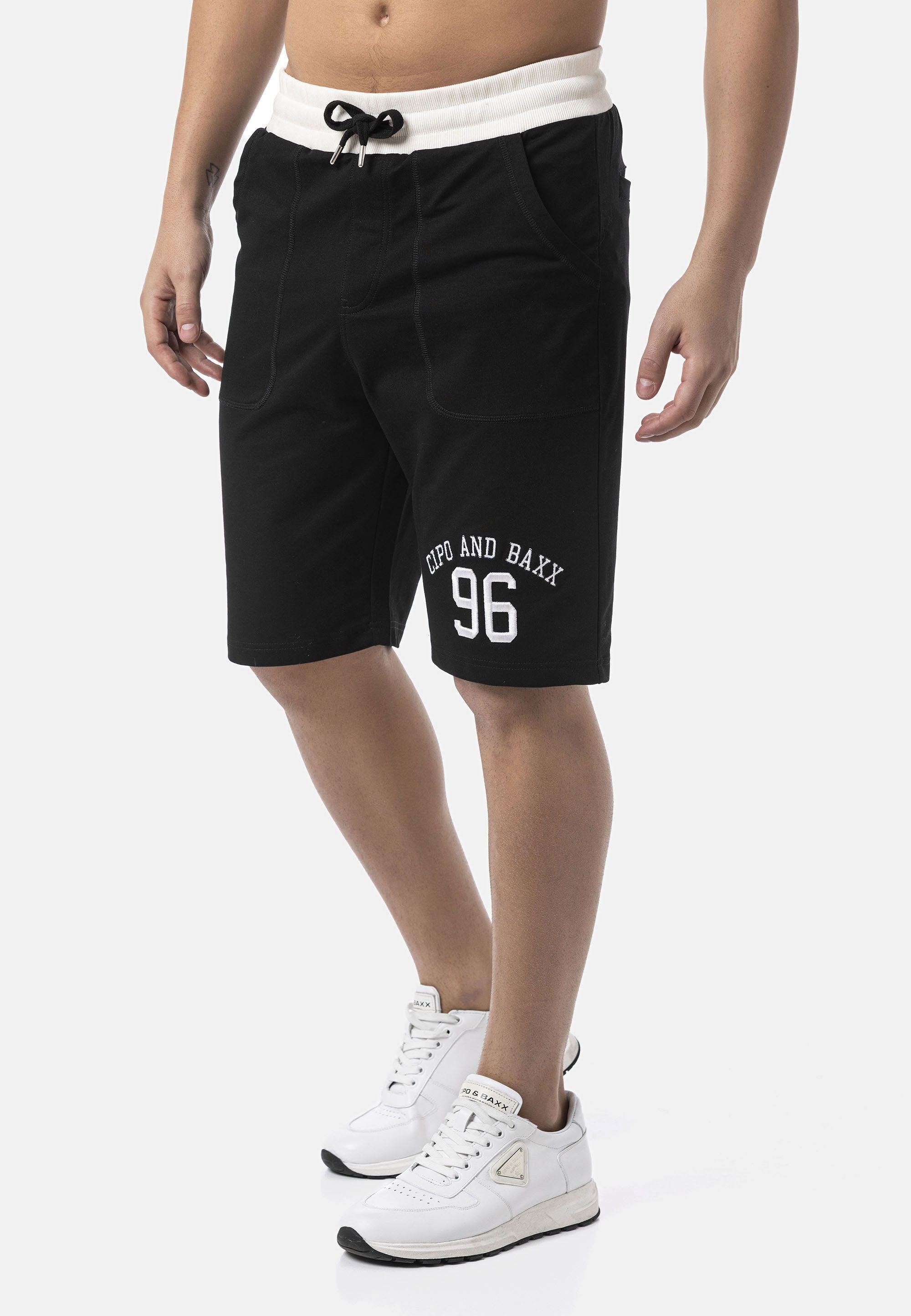Cipo & Baxx Jogginghose CK300 elastischer Bund mit Kordelzug