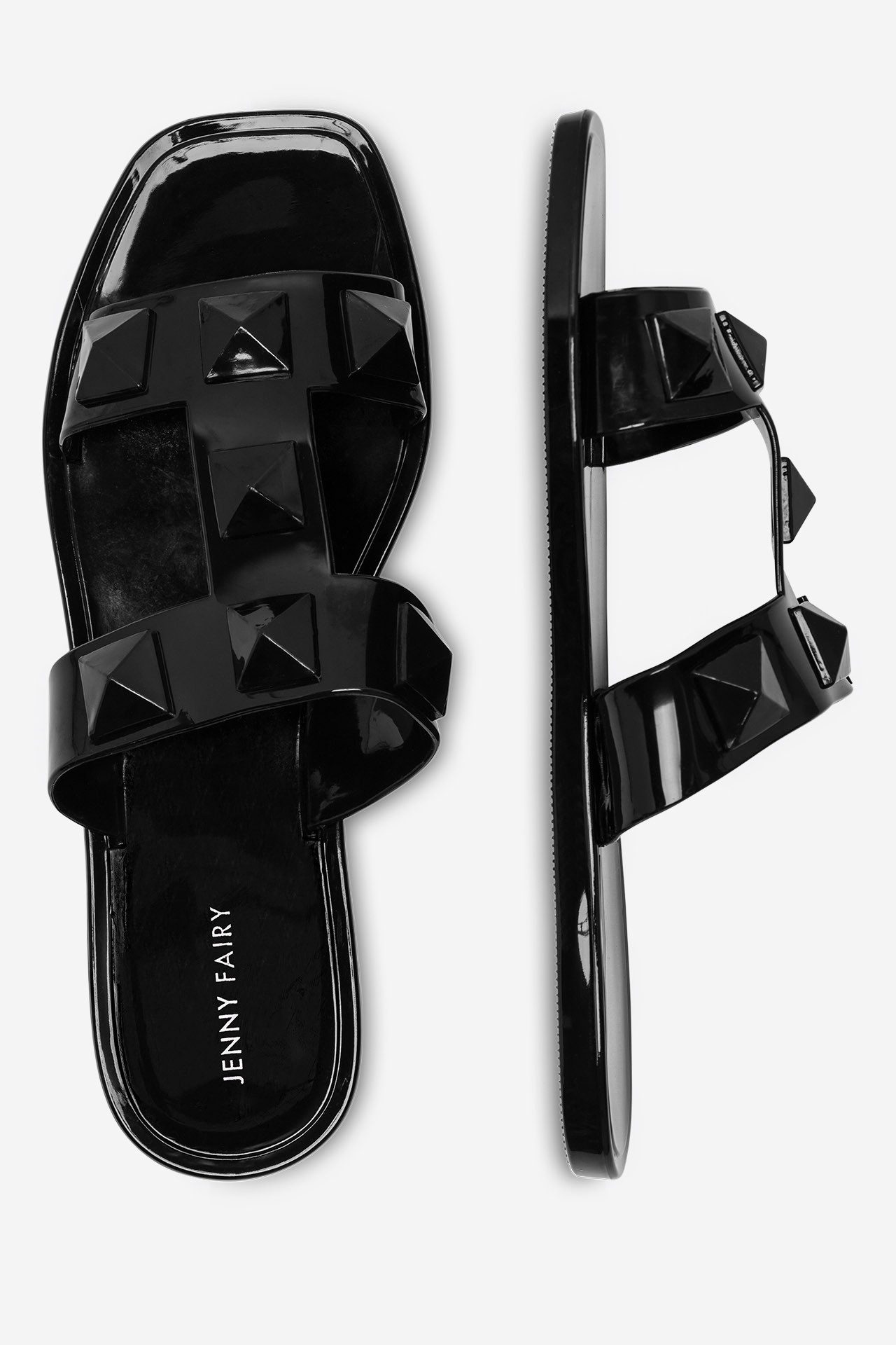 Jenny Fairy Jenny Fairy Damen Flip-Flops 37 schwarz 5905588547860 Badepantolette