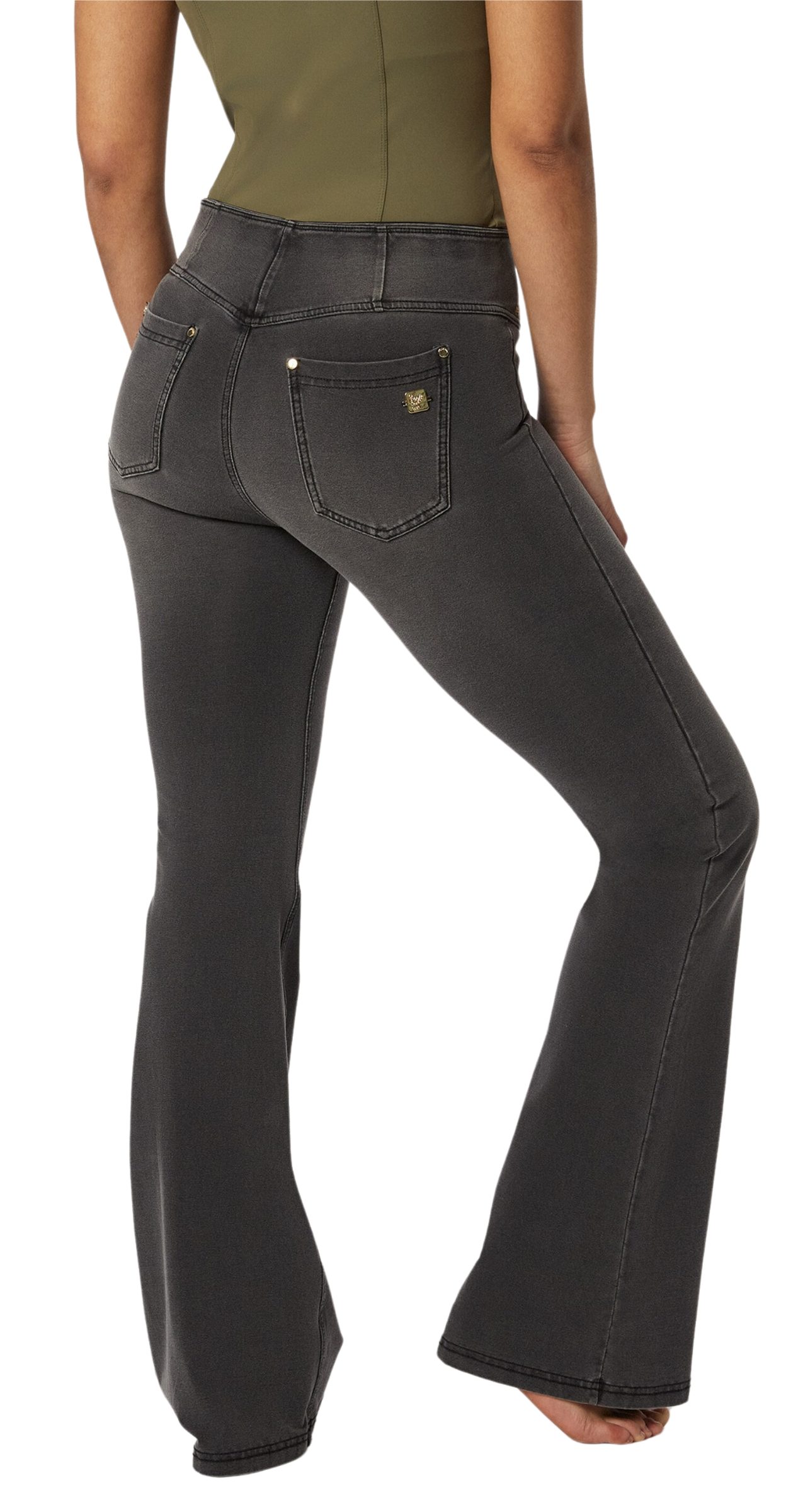 Freddy Schlaghose NOWY11MF401ORG, N.O.W. Hose aus Jersey Denim mit mittlere günstig online kaufen