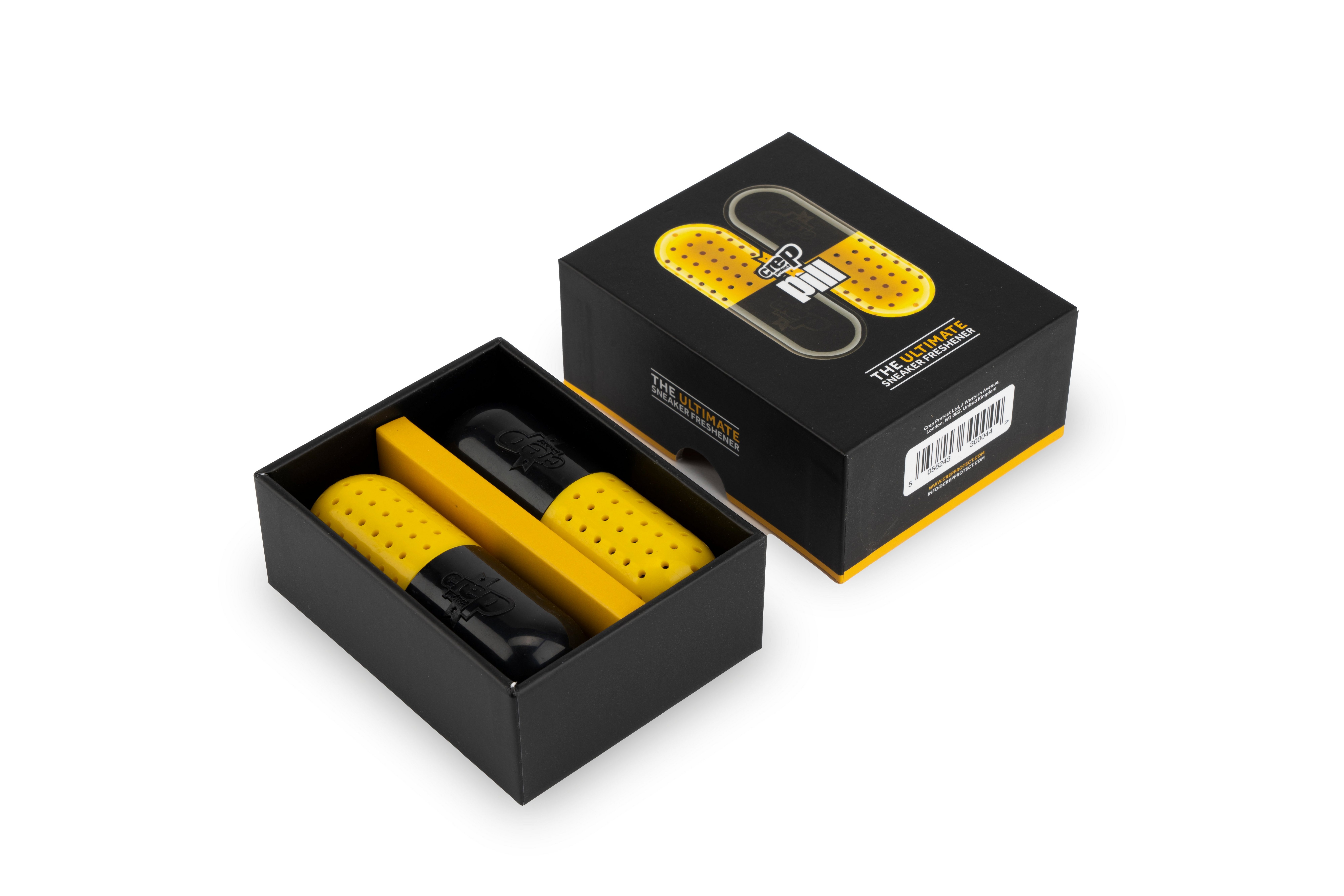 Crep Protect Schuhputzbürste Pill - der ultimative Schuh- und Sneakererfrischer, (2-tlg)