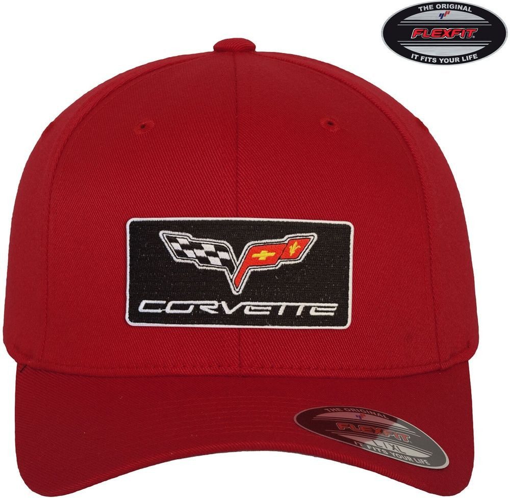 Corvette Snapback Cap C6 Patch Flexfit Cap