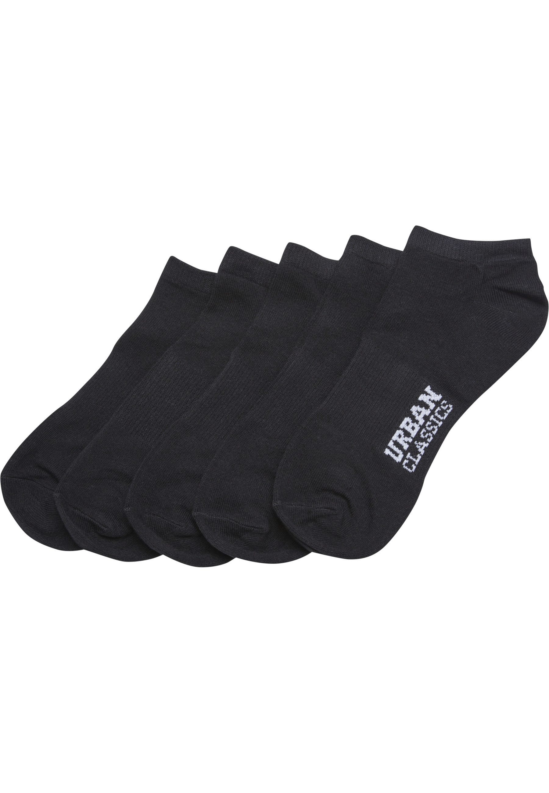 URBAN CLASSICS Basicsocken Urban Classics Unisex Logo No Show Socks 5-Pack günstig online kaufen