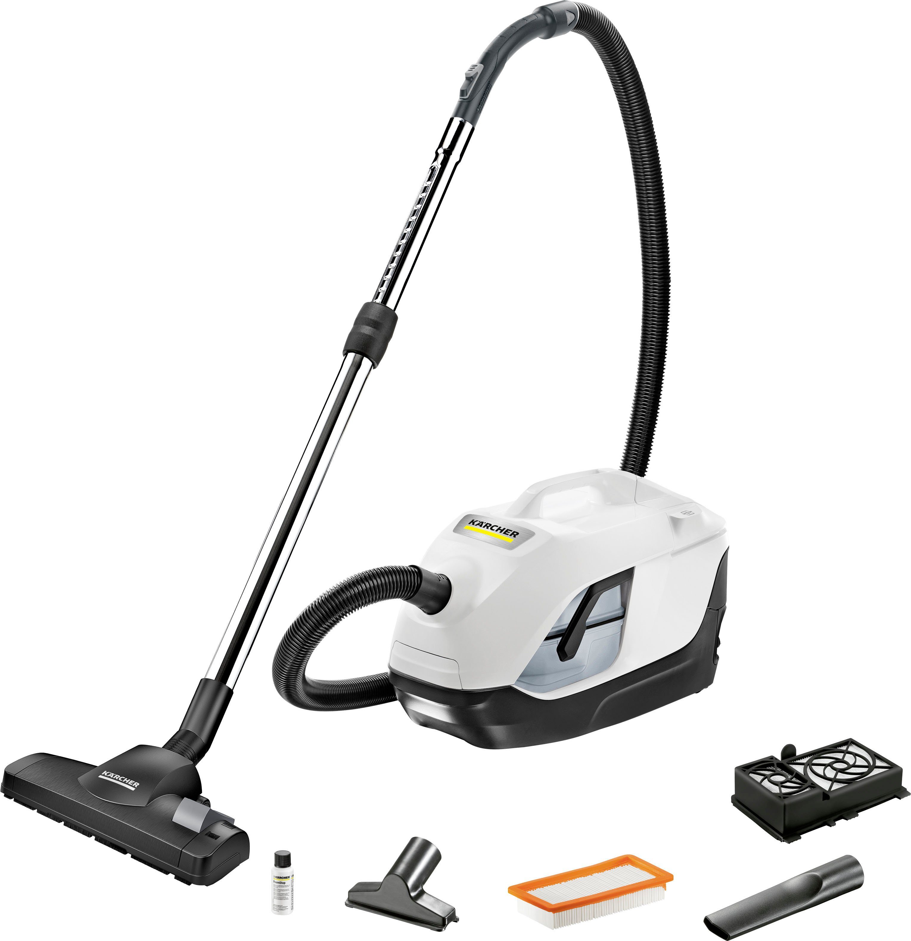 KÄRCHER Bodenstaubsauger DS, 650 W, mit Wasserfilter, besonders für Всеrgiker geeignet