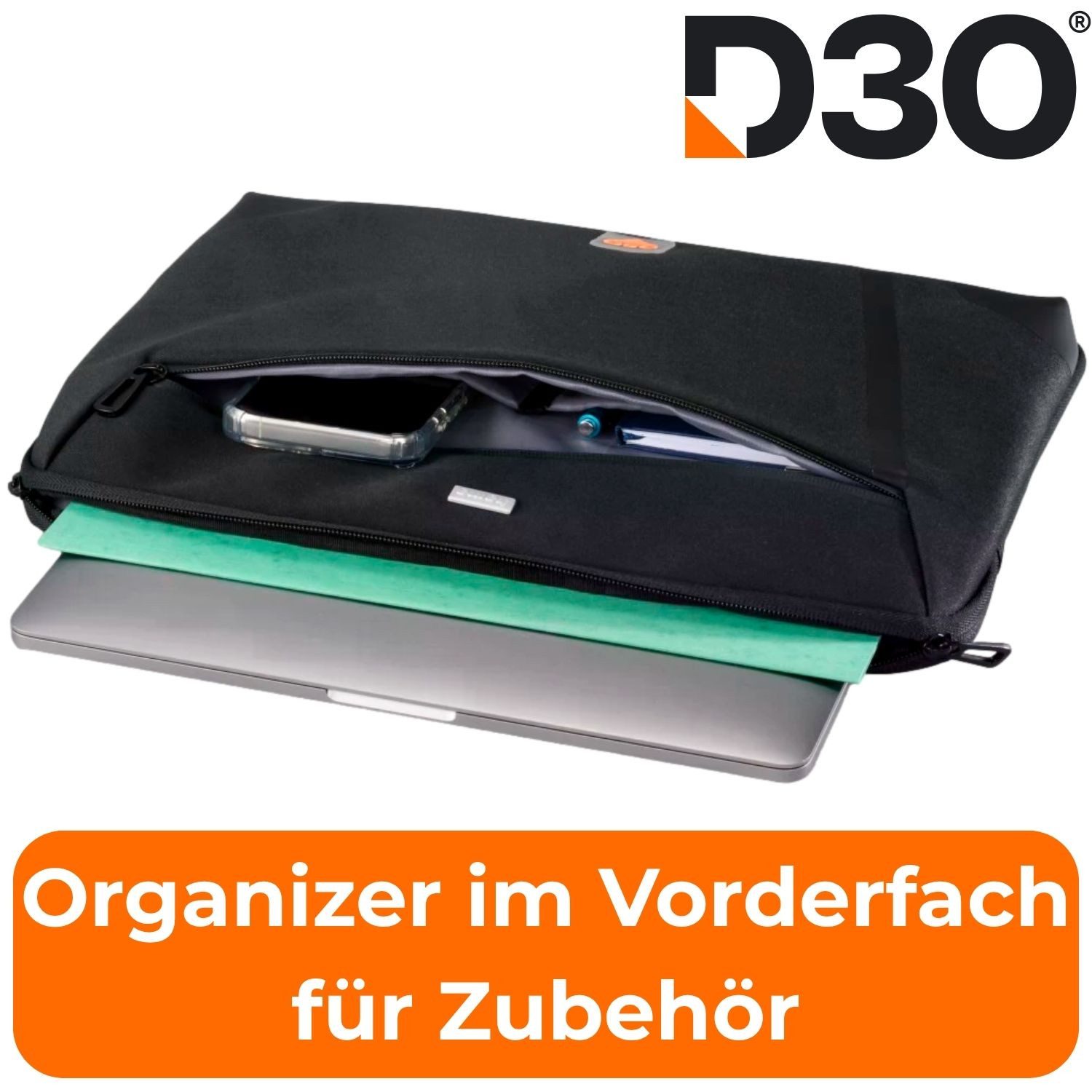 Hama Laptoptasche Notebook-Tasche Schutz-Hülle Extreme Protect 13,3", Stoßfest Fallschutz Schutz-Hülle für 13,3 13,6" 14" 14,2" Zoll Laptop