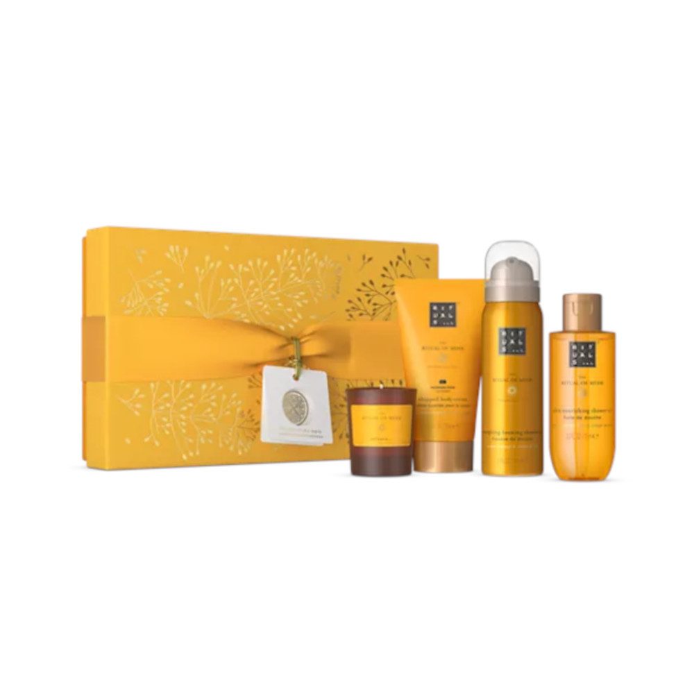 Rituals Pflege-Geschenkset Rituals kleine Geschenksets 4 tlg in schöner Verpackung, 4-tlg., Kompakte Größe, hochwertige Pflegeprodukte und edle Verpackung.