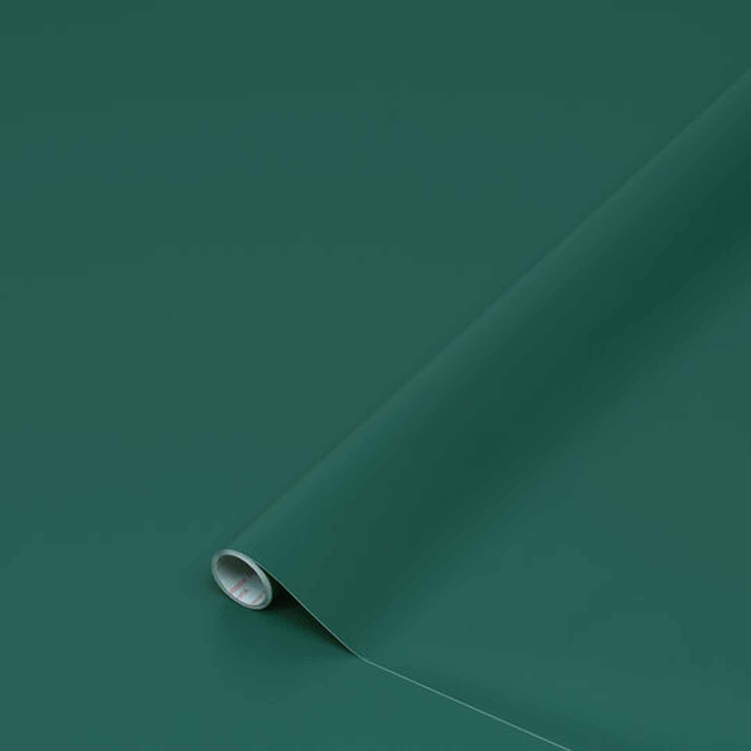 d-c-fix Möbelfolie Uni matt mallardgreen selbstklebende Dekofolie Klebefolie Möbel Küche, (15m x 67,5cm), Designfolie - pflegeleicht, zuschneidbar und rückstandslos entfernbar