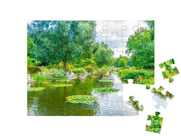 puzzleYOU Puzzle Planten un Blomen, alter botan. Garten, Hamburg, 48 Puzzleteile, puzzleYOU-Kollektionen Parks, Blumen & Pflanzen