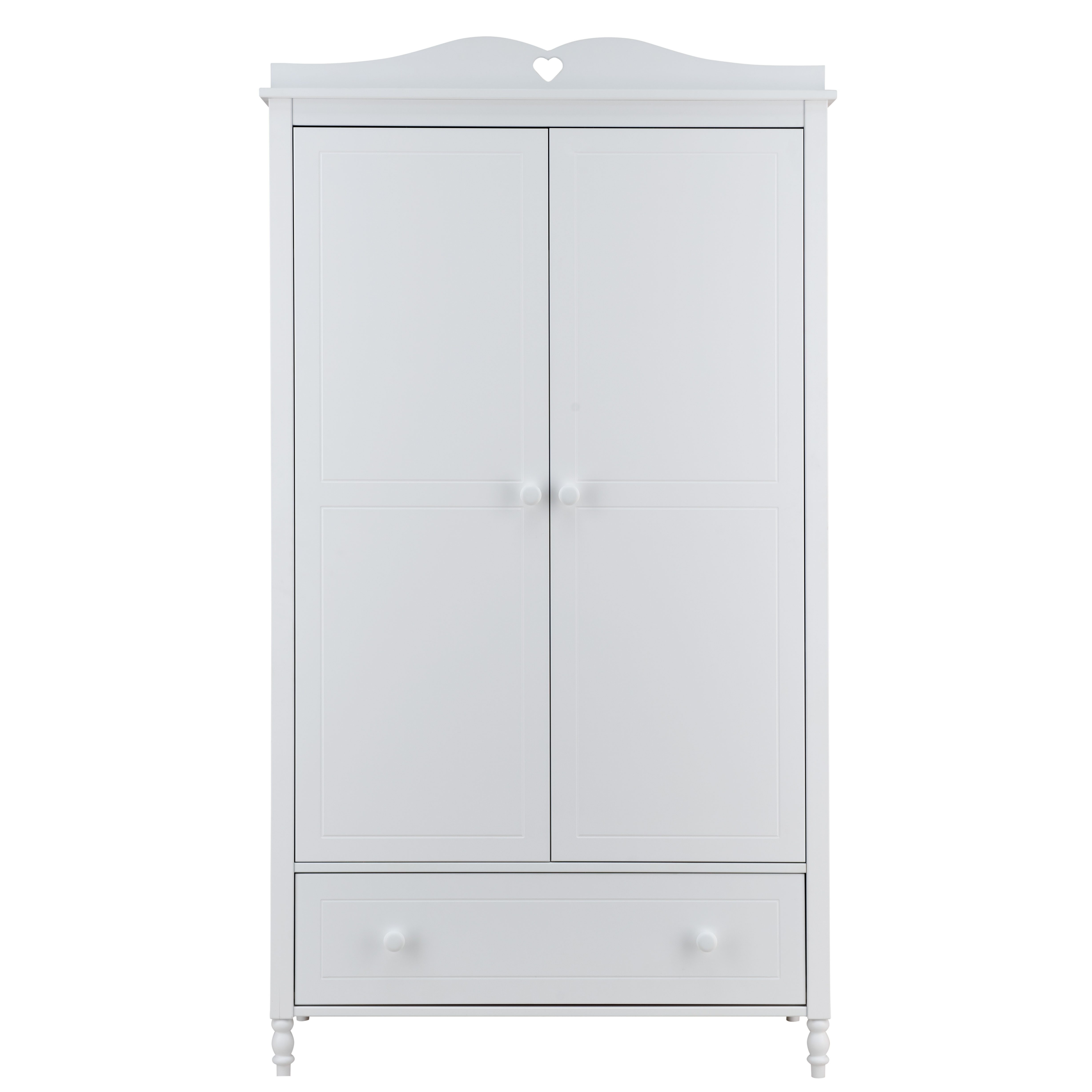 Wohnglücklich Kleiderschrank Emma, 2-türig