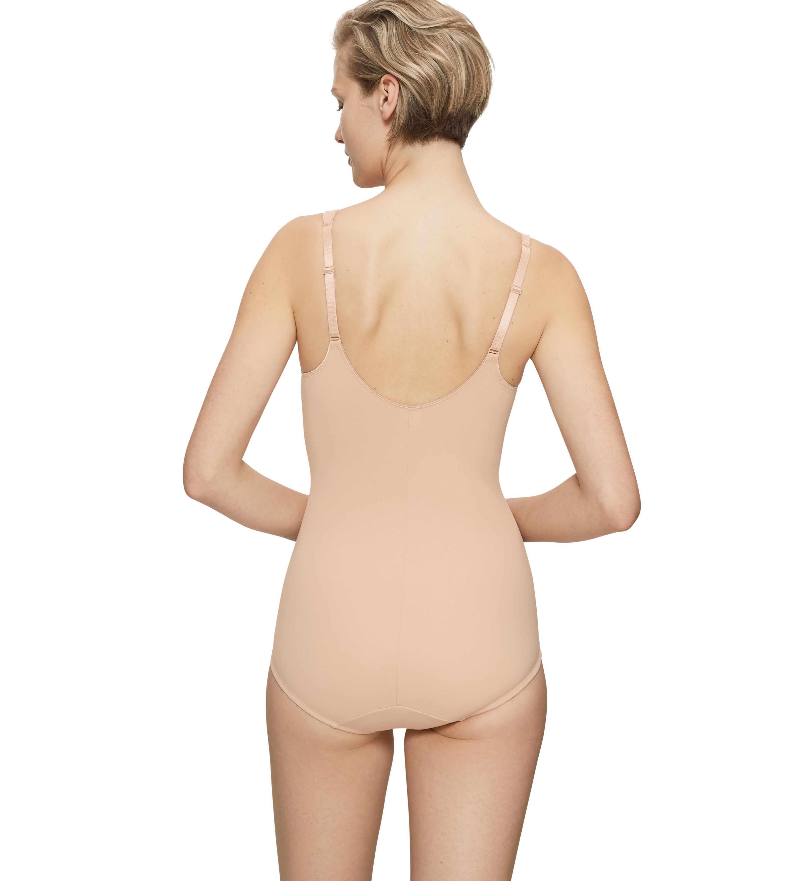 Triumph Shaping-Body Modern Soft+Cotton BS mit dezenten Streifen