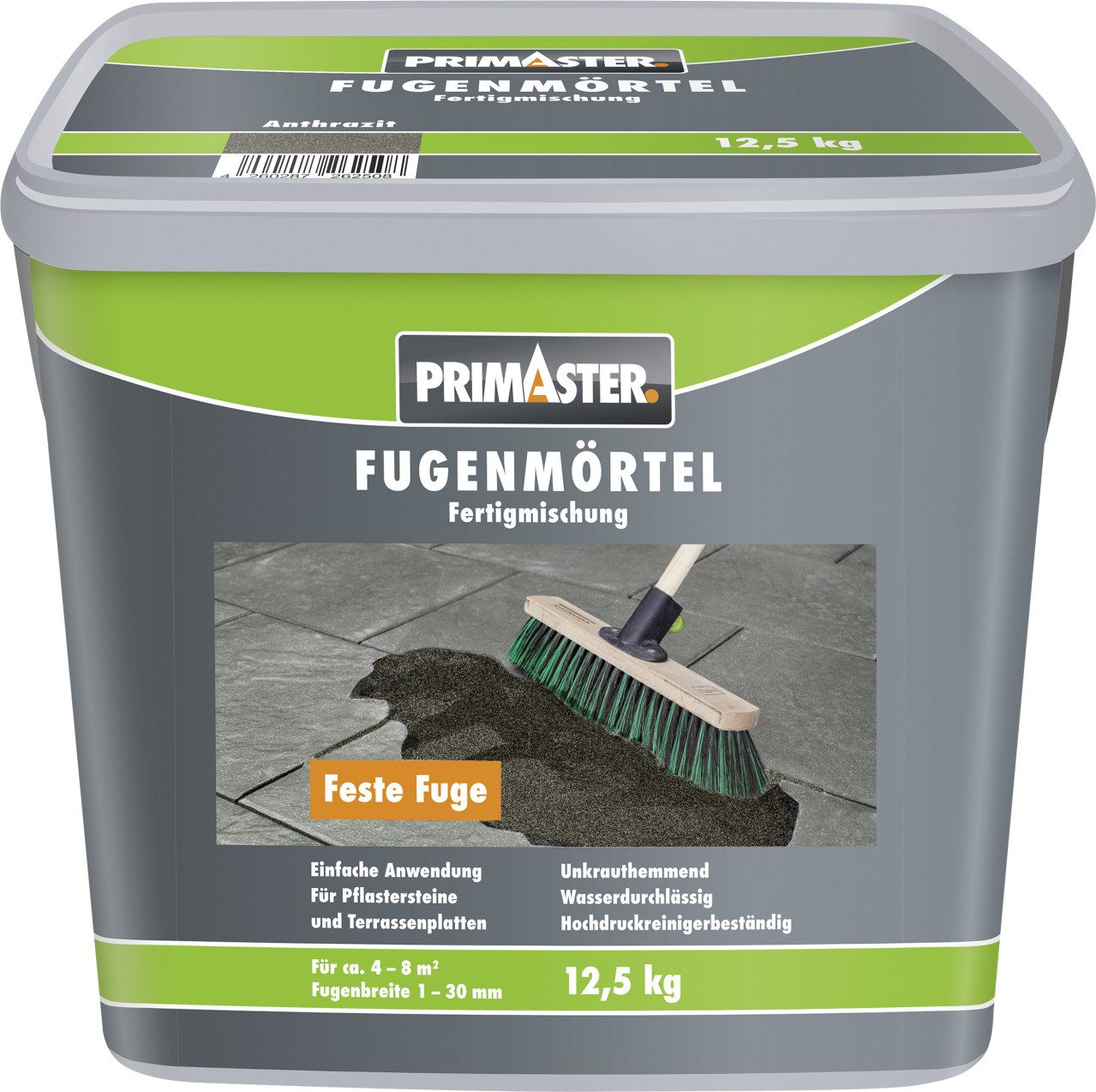 Primaster Fugenmörtel Primaster Fugenmörtel 1 - 30 mm 12,5 kg anthrazit